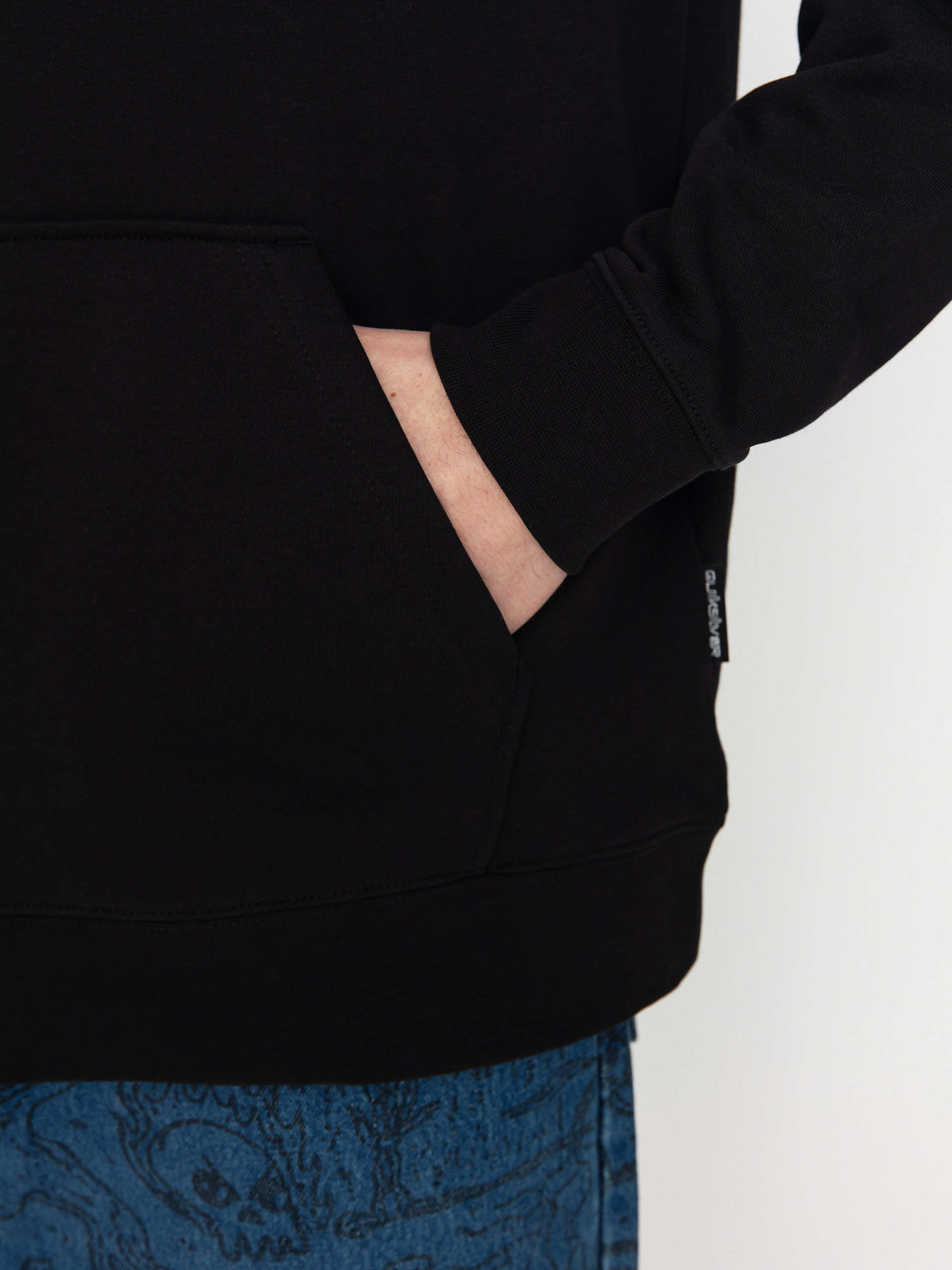 Quiksilver Graphic Mix HD Kapucnis pulóver (black)