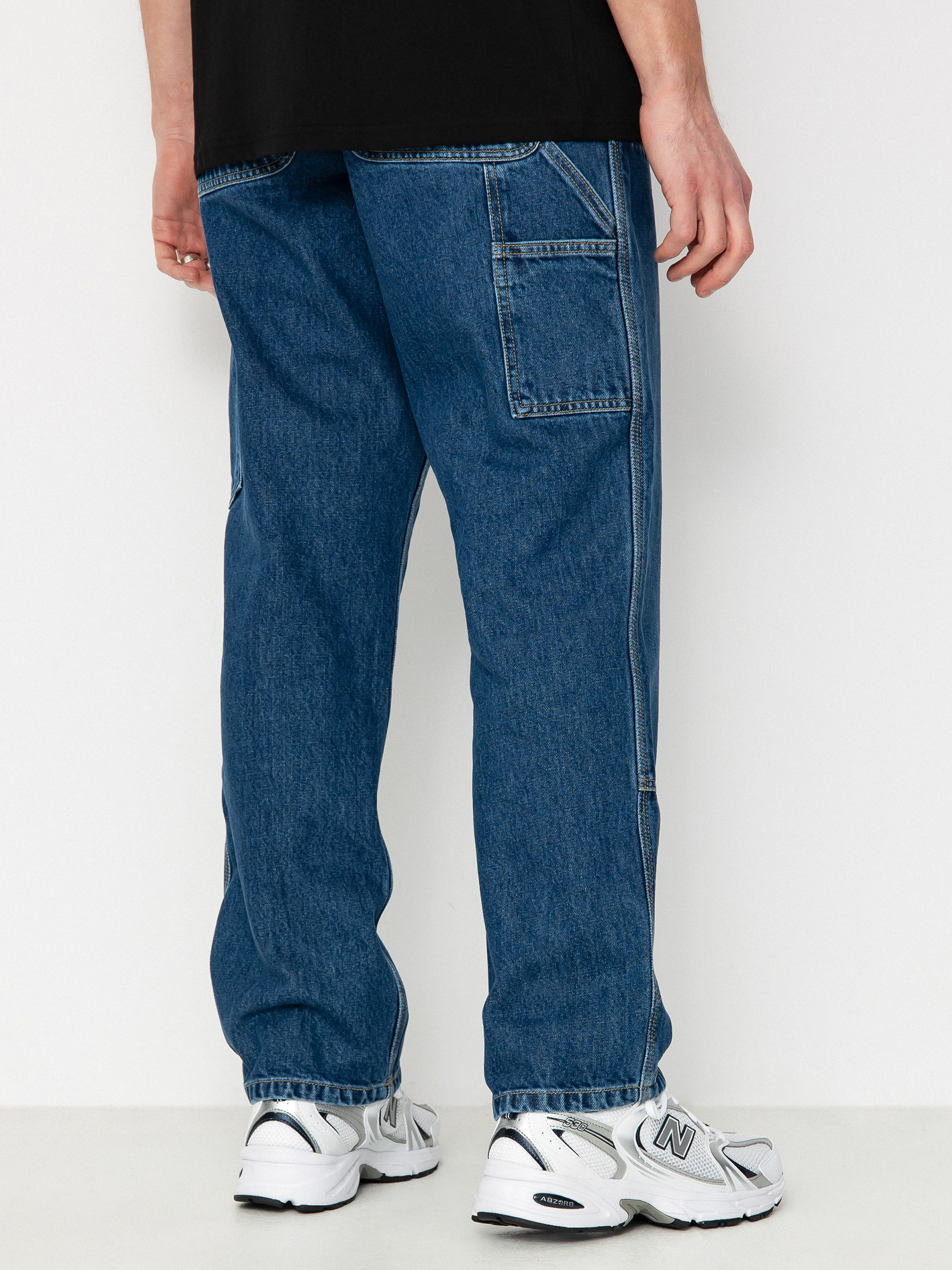 Carhartt WIP Double Knee Kisnadrág (blue)