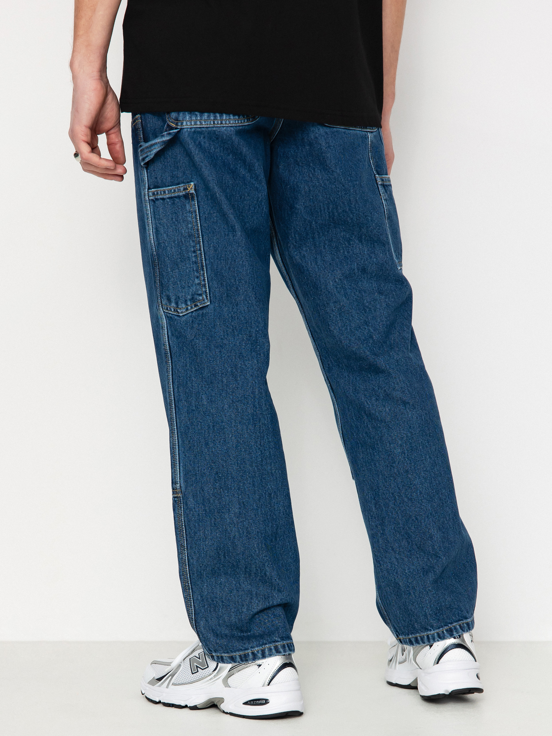 Carhartt WIP Double Knee Kisnadrág (blue)