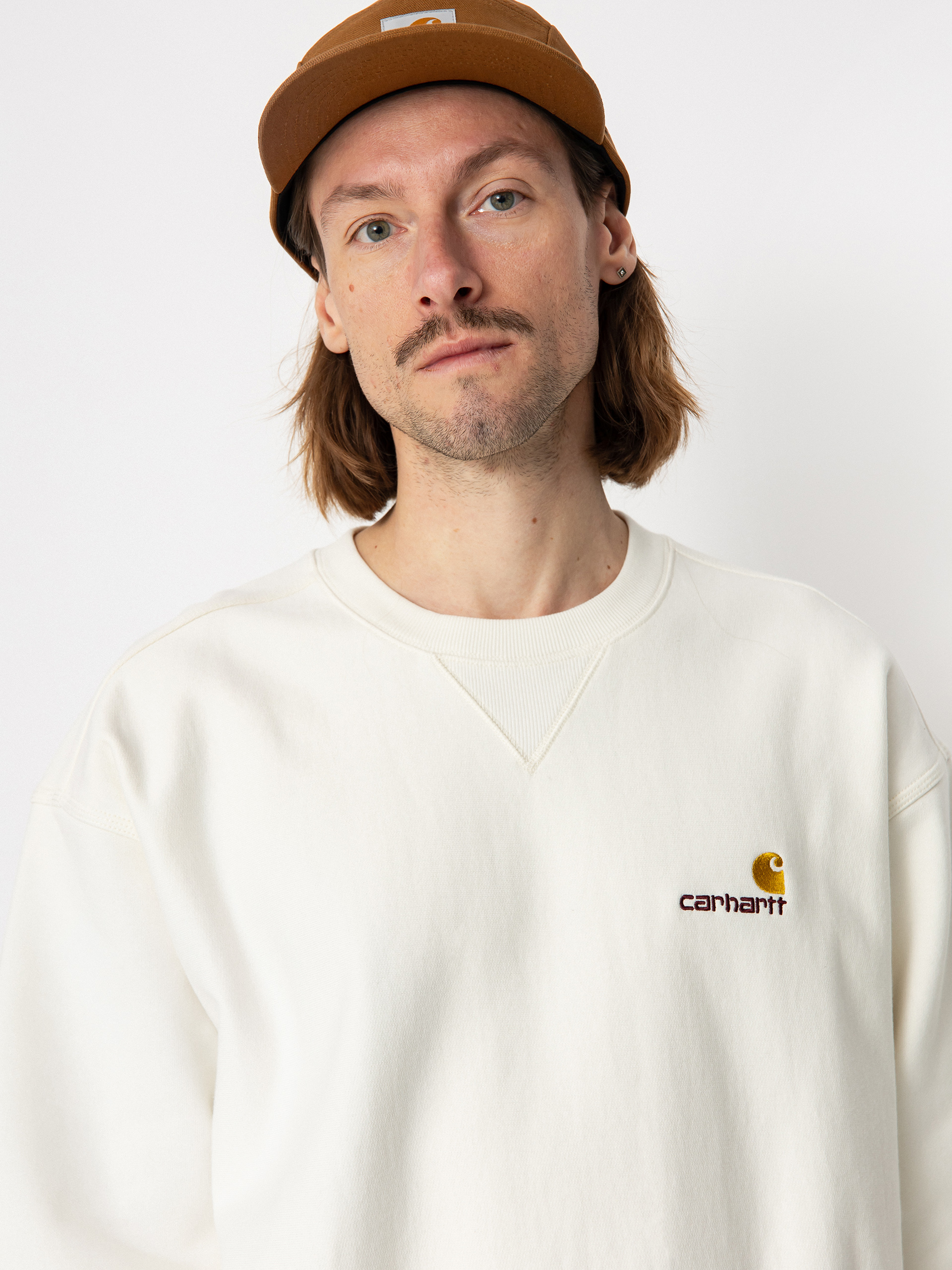 Carhartt WIP American Script Pulóver (wax)
