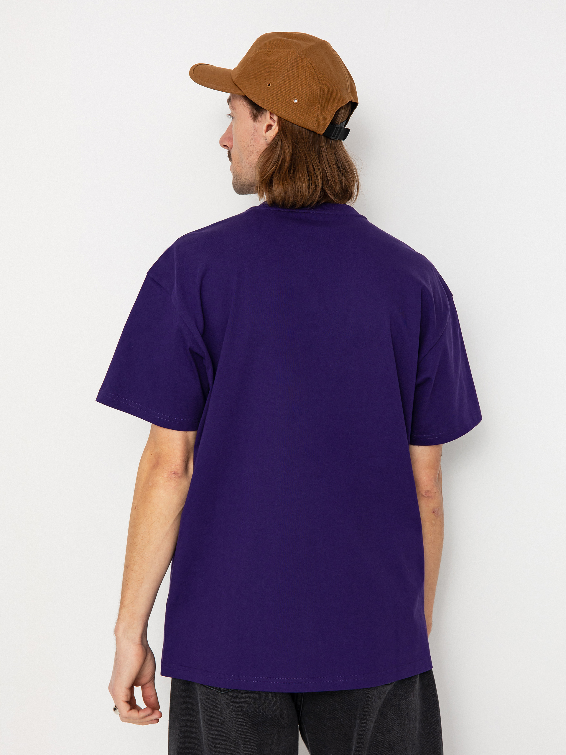 Carhartt WIP Chase Póló (tyrian/gold)