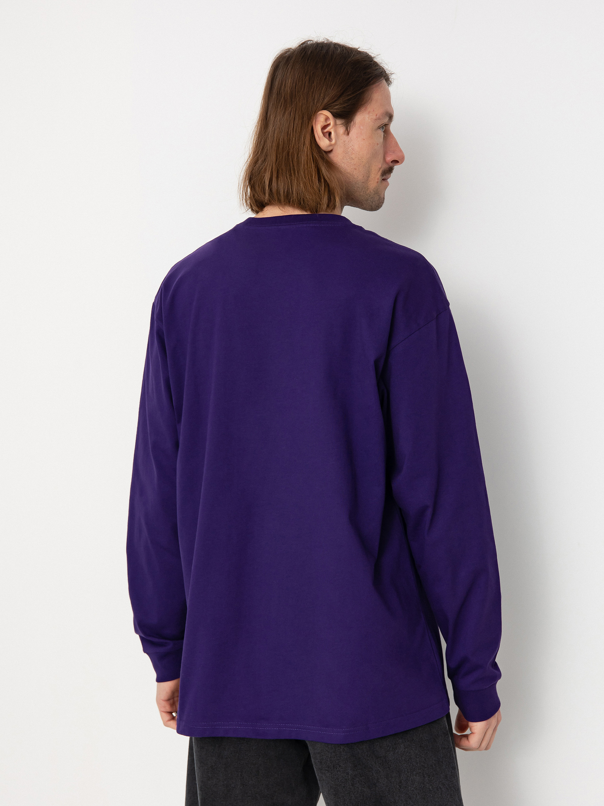 Carhartt WIP Chase Hosszú ujjú felső (tyrian/gold)