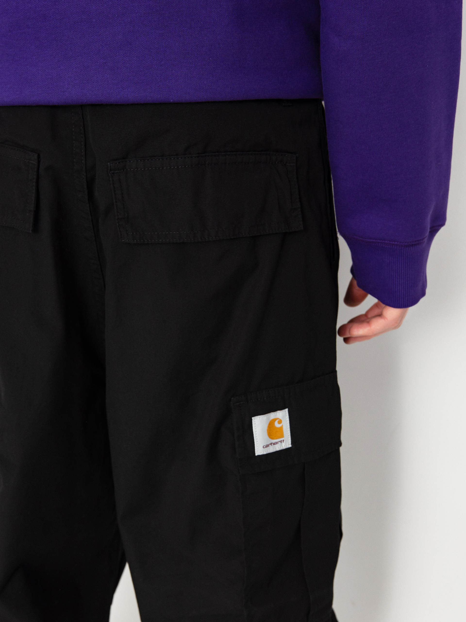 Carhartt WIP Cole Cargo Kisnadrág (black)