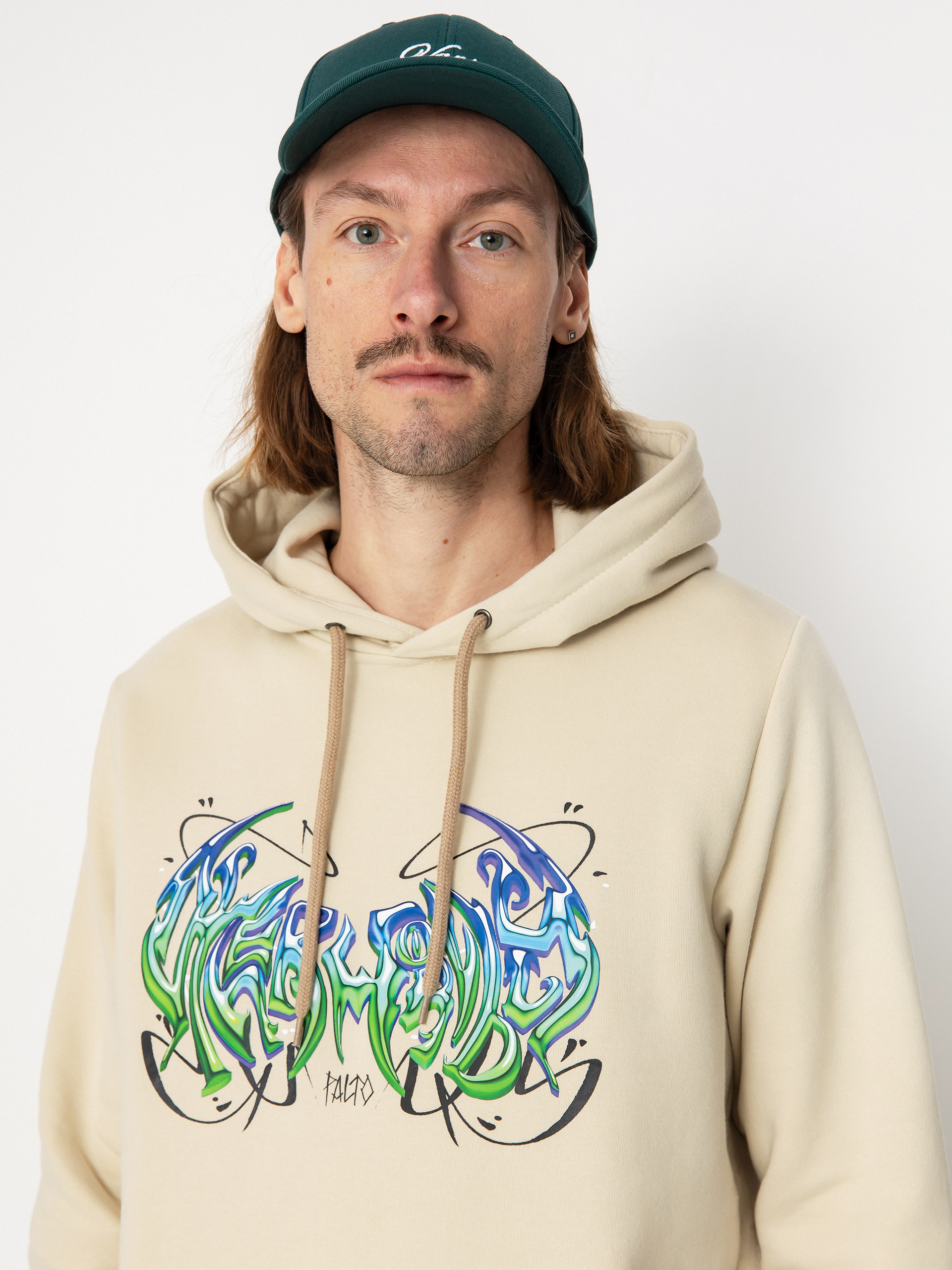 Kapucnis pulóver Palto Scifi HD (beige)