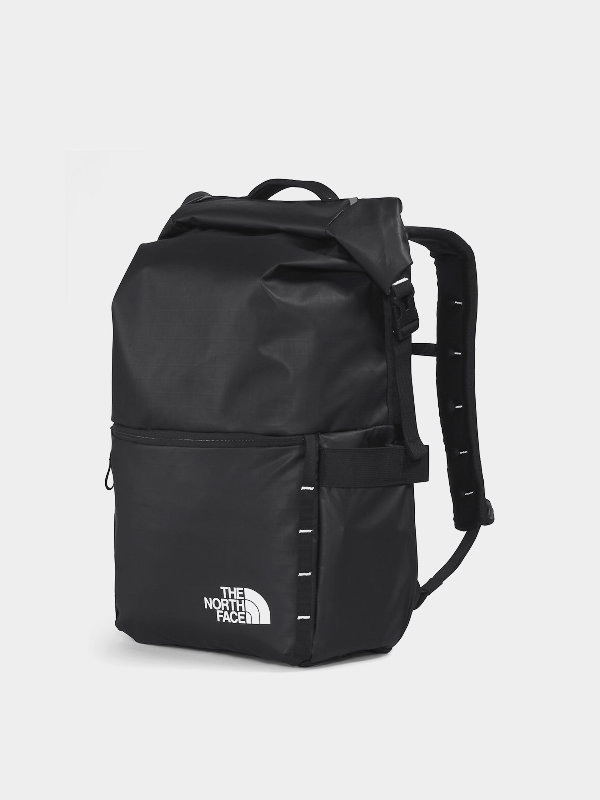 Hátizsák The North Face Base Camp Voyager Rolltop (tnf black/tnf white)