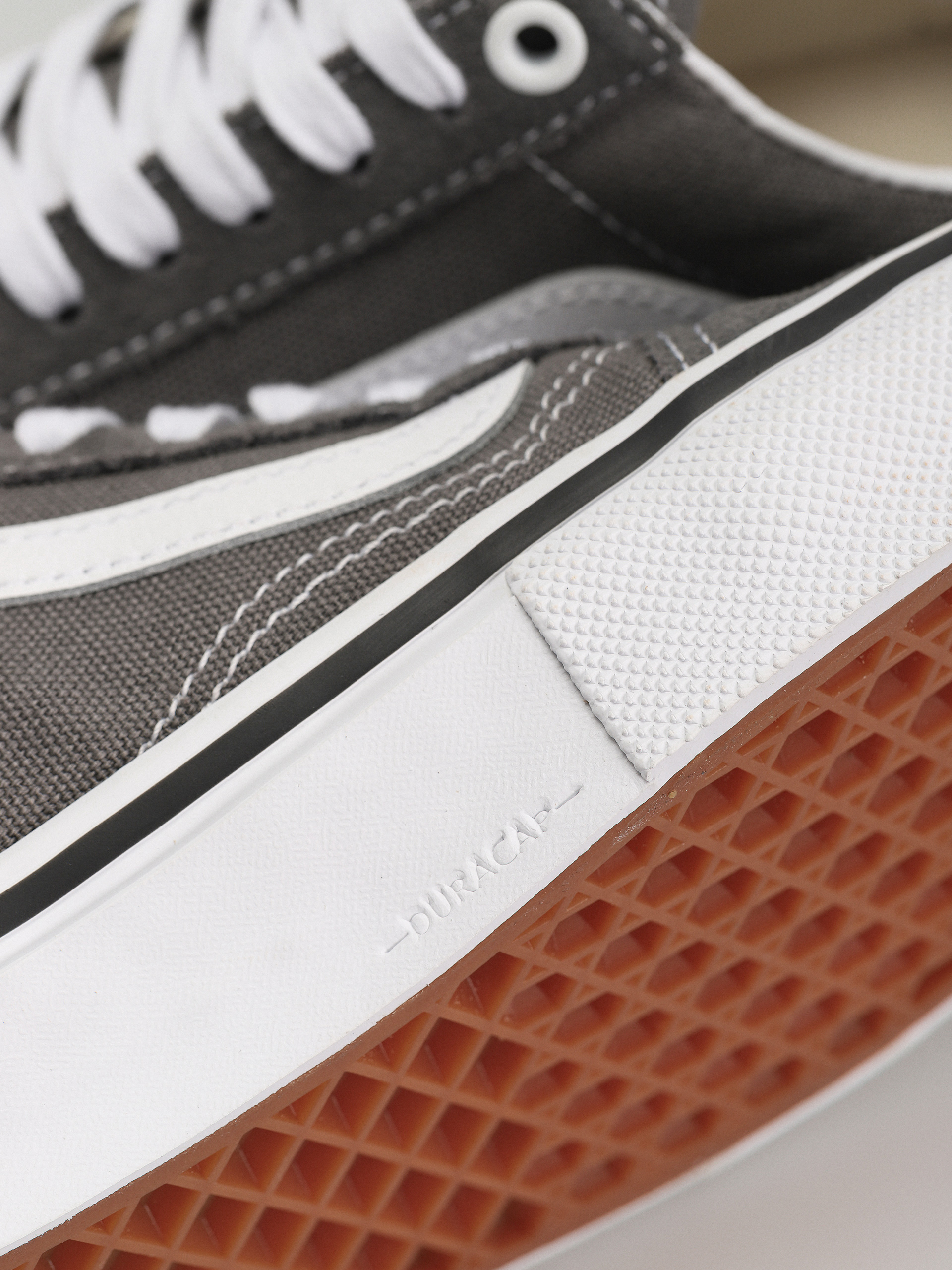 Vans Skate Old Skool Cipők (pewter/white)