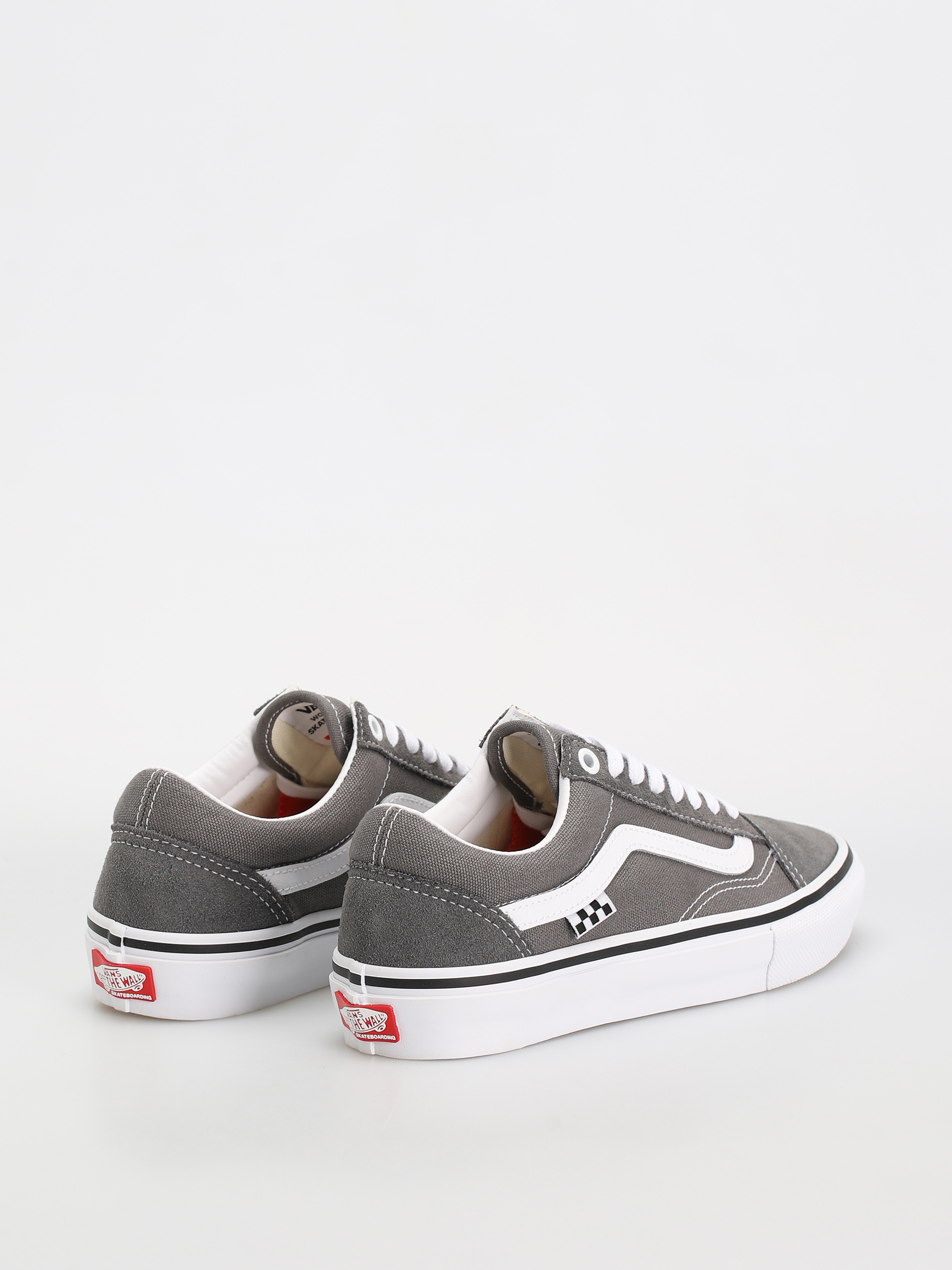 Vans Skate Old Skool Cipők (pewter/white)