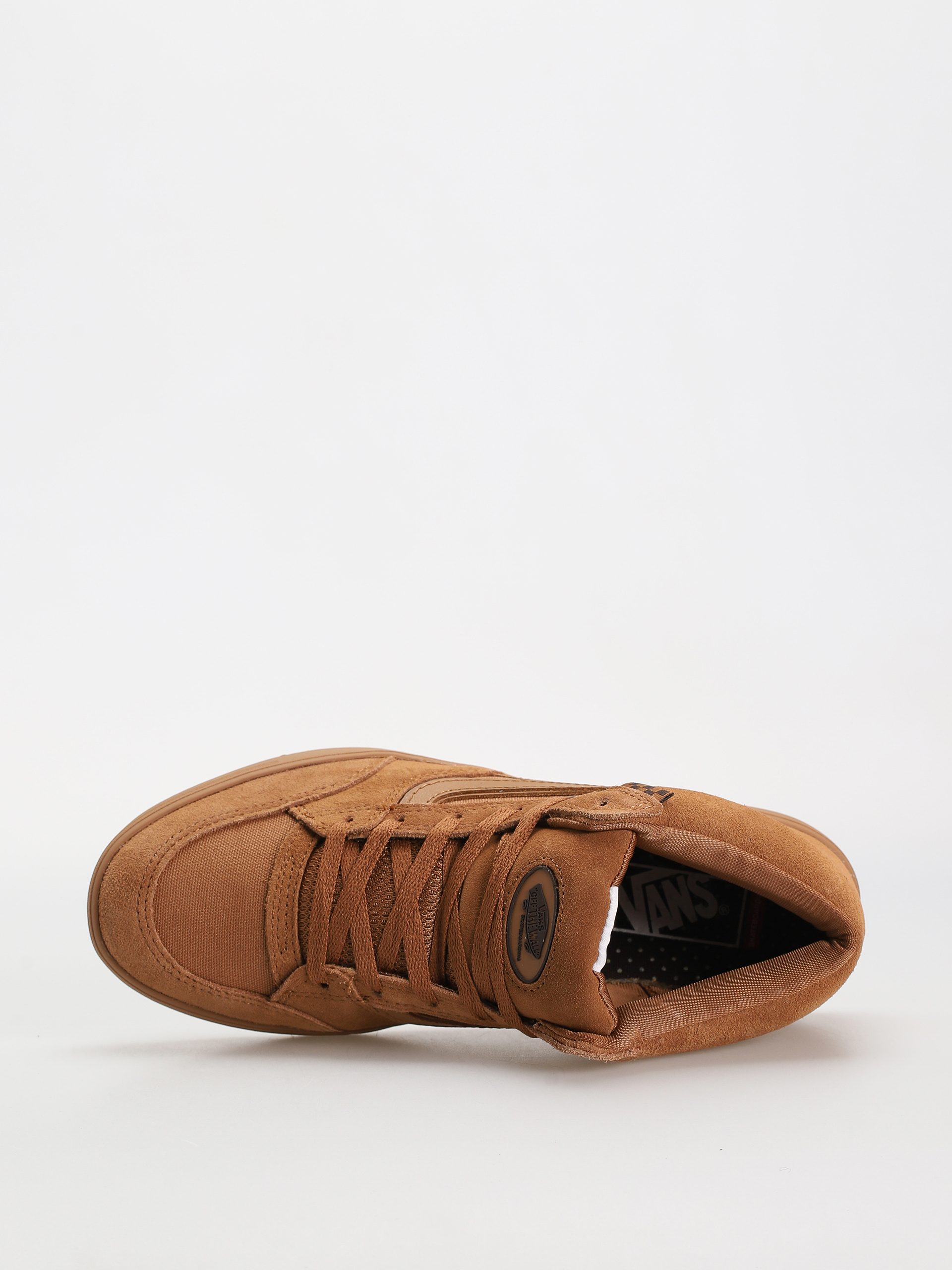 Vans Zahba Mid Cipők (brown/gum)