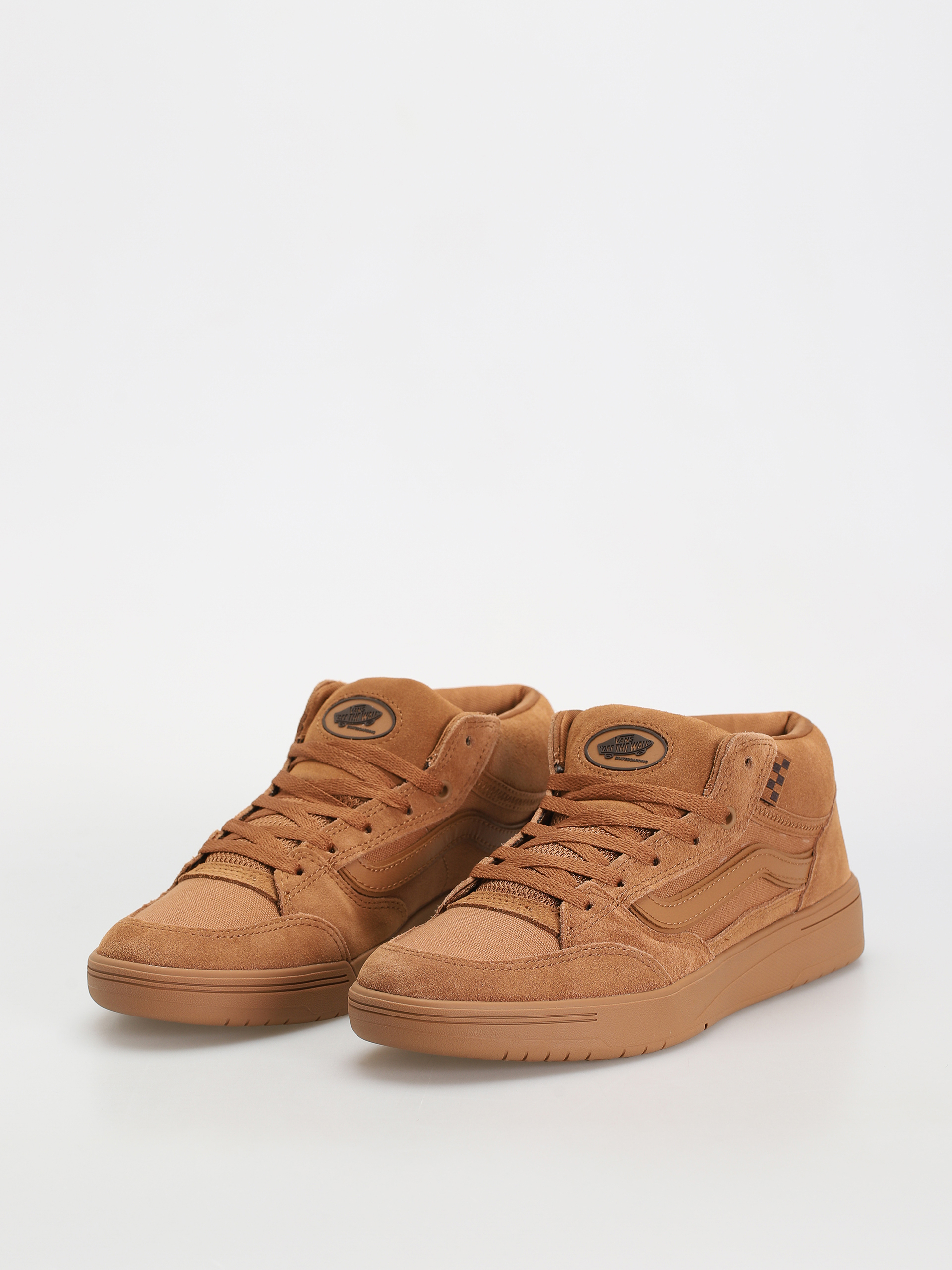 Vans Zahba Mid Cipők (brown/gum)