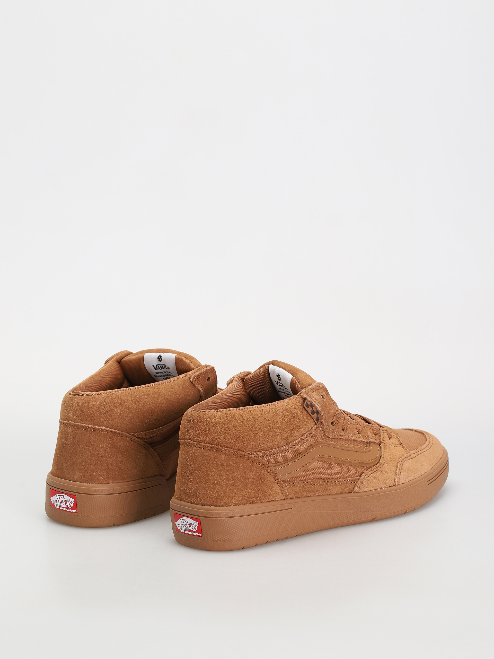 Vans Zahba Mid Cipők (brown/gum)