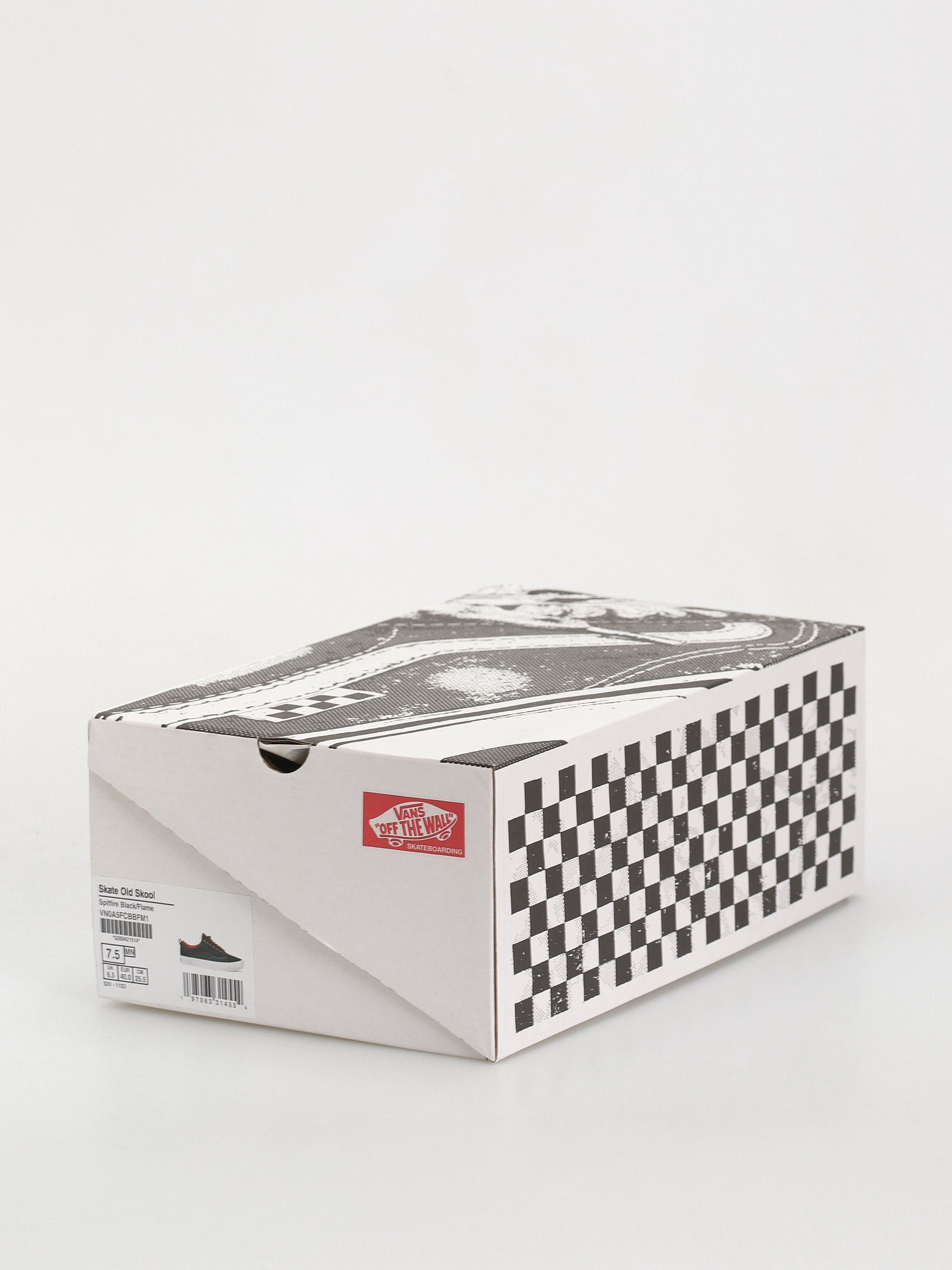 Cipők Vans X Spitfire Skate Old Skool (spitfire black/flame)