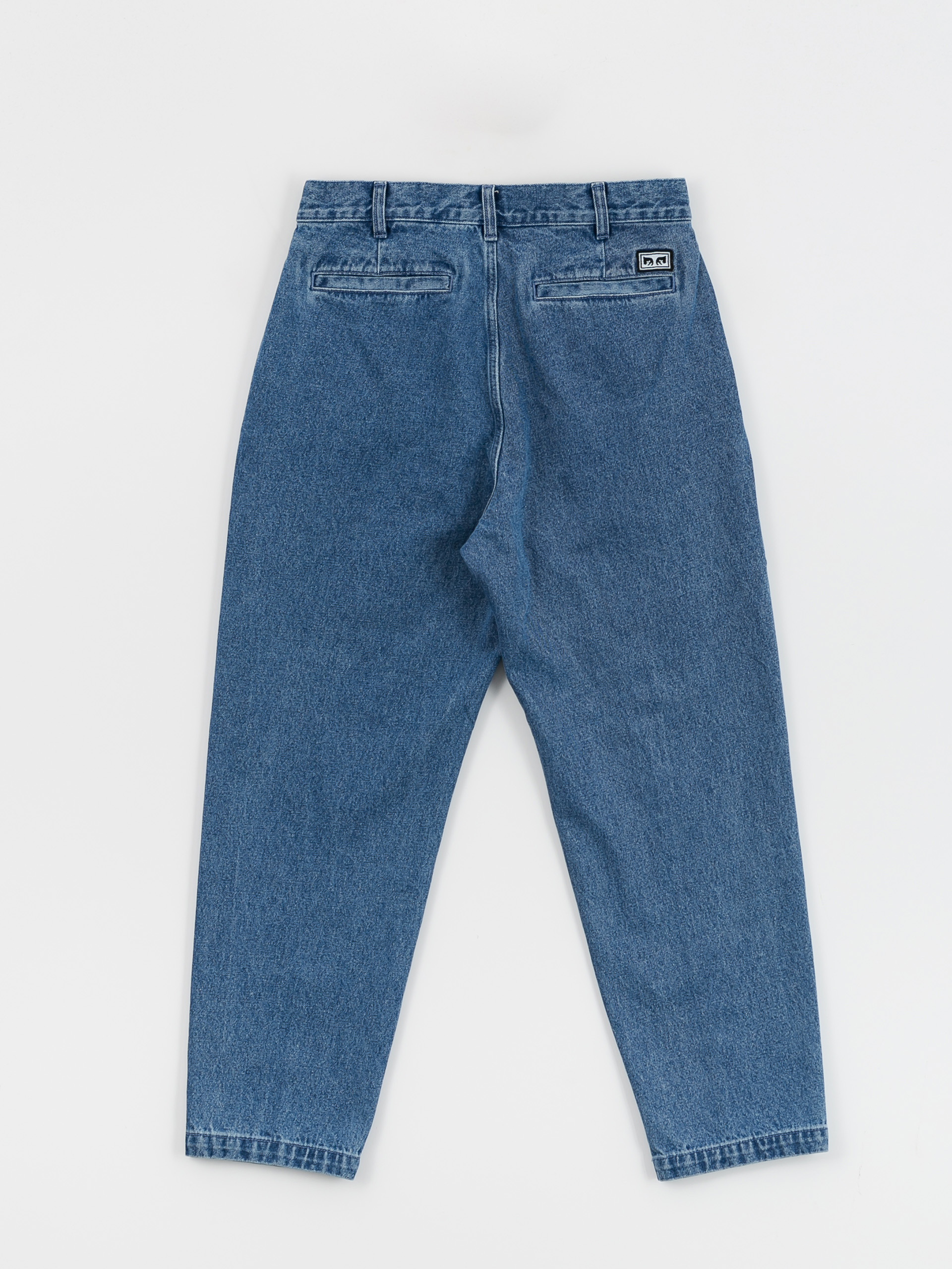 OBEY Fubar Pleated Denim Kisnadrág (light indigo)