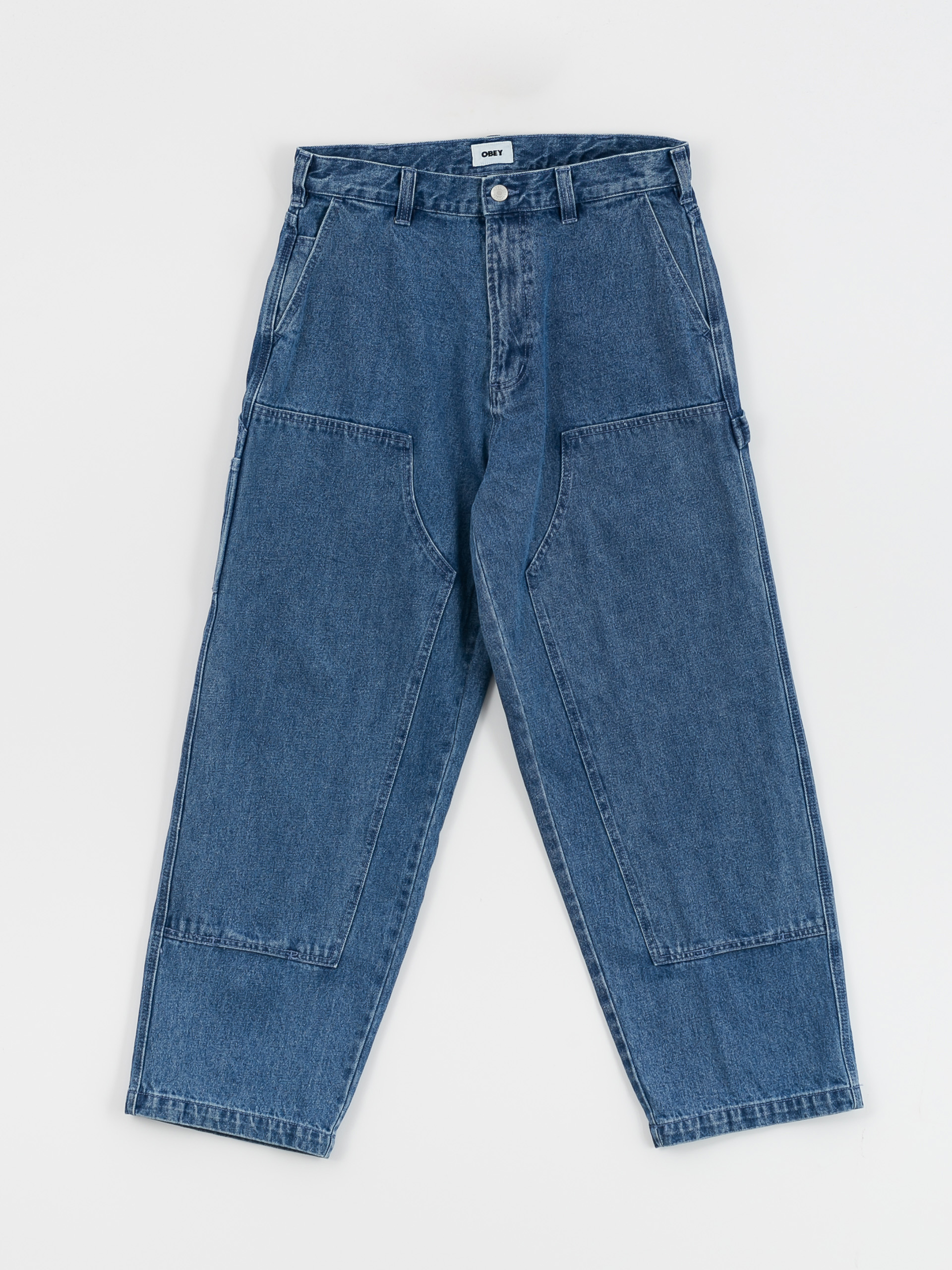 OBEY Bigwig Denim Carpenter Kisnadrág (light indigo)