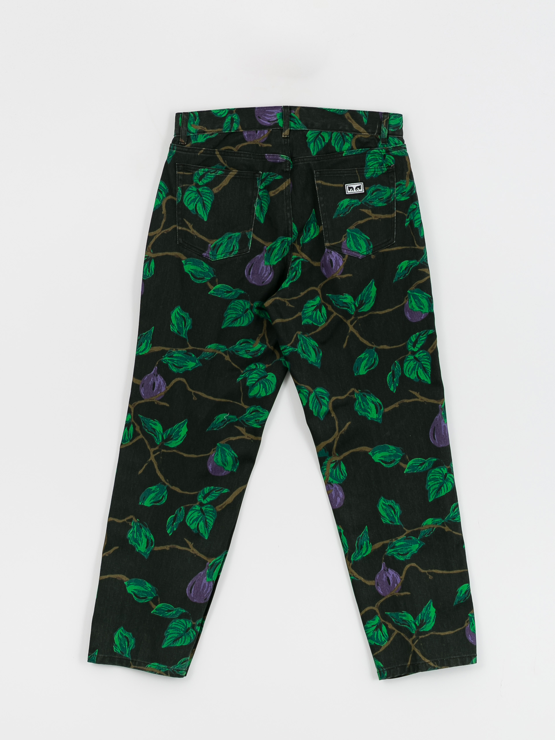 OBEY Hardwork Printed Denim Kisnadrág (rosin)