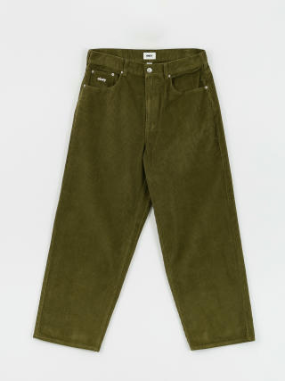 OBEY Bigwig Baggy Corduroy Kisnadrág (moss green)