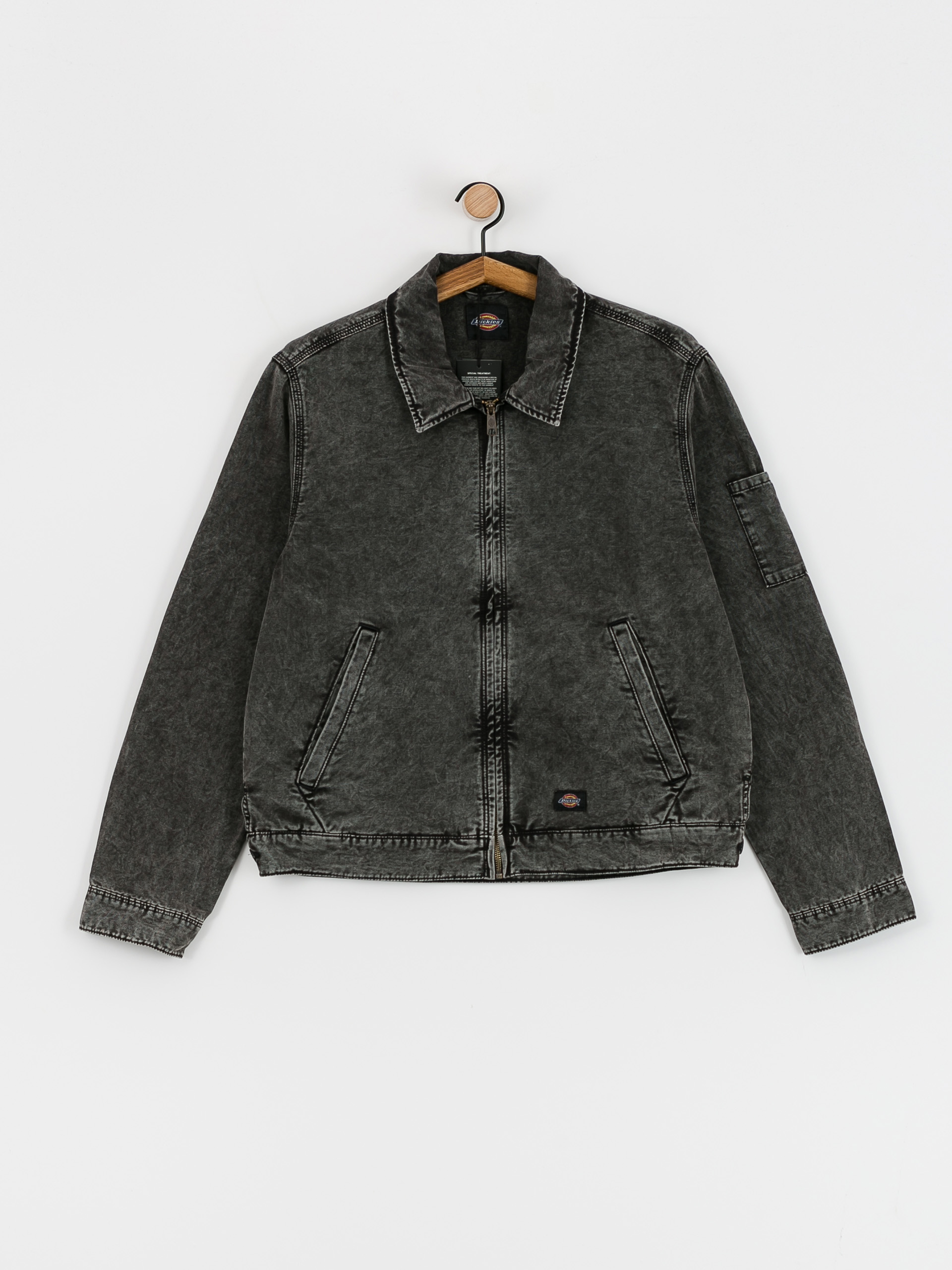 Dickies Newington Dzseki (dble dye/acid wash black)