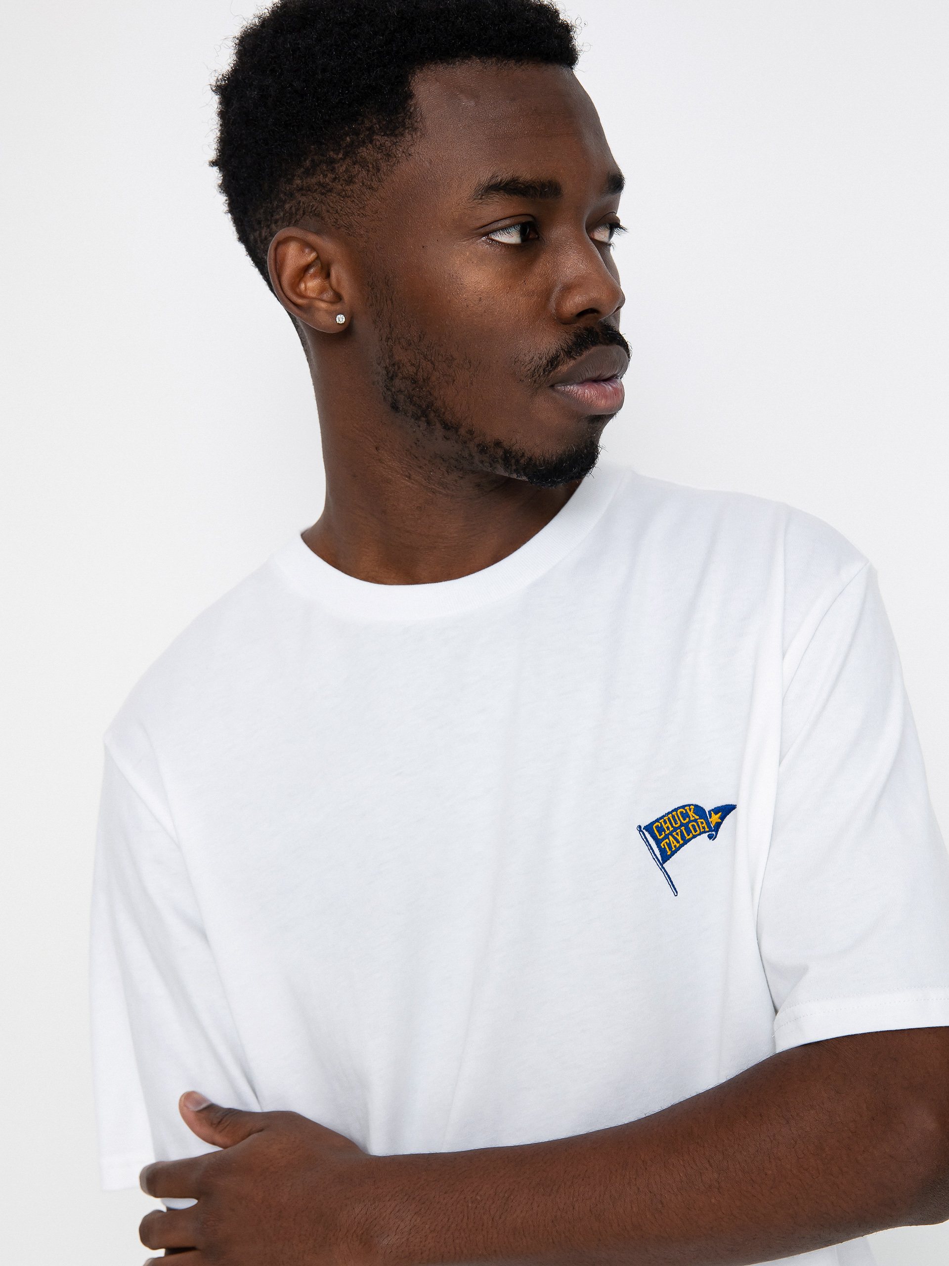 Póló Converse Retro Chuck Flag (optical white)