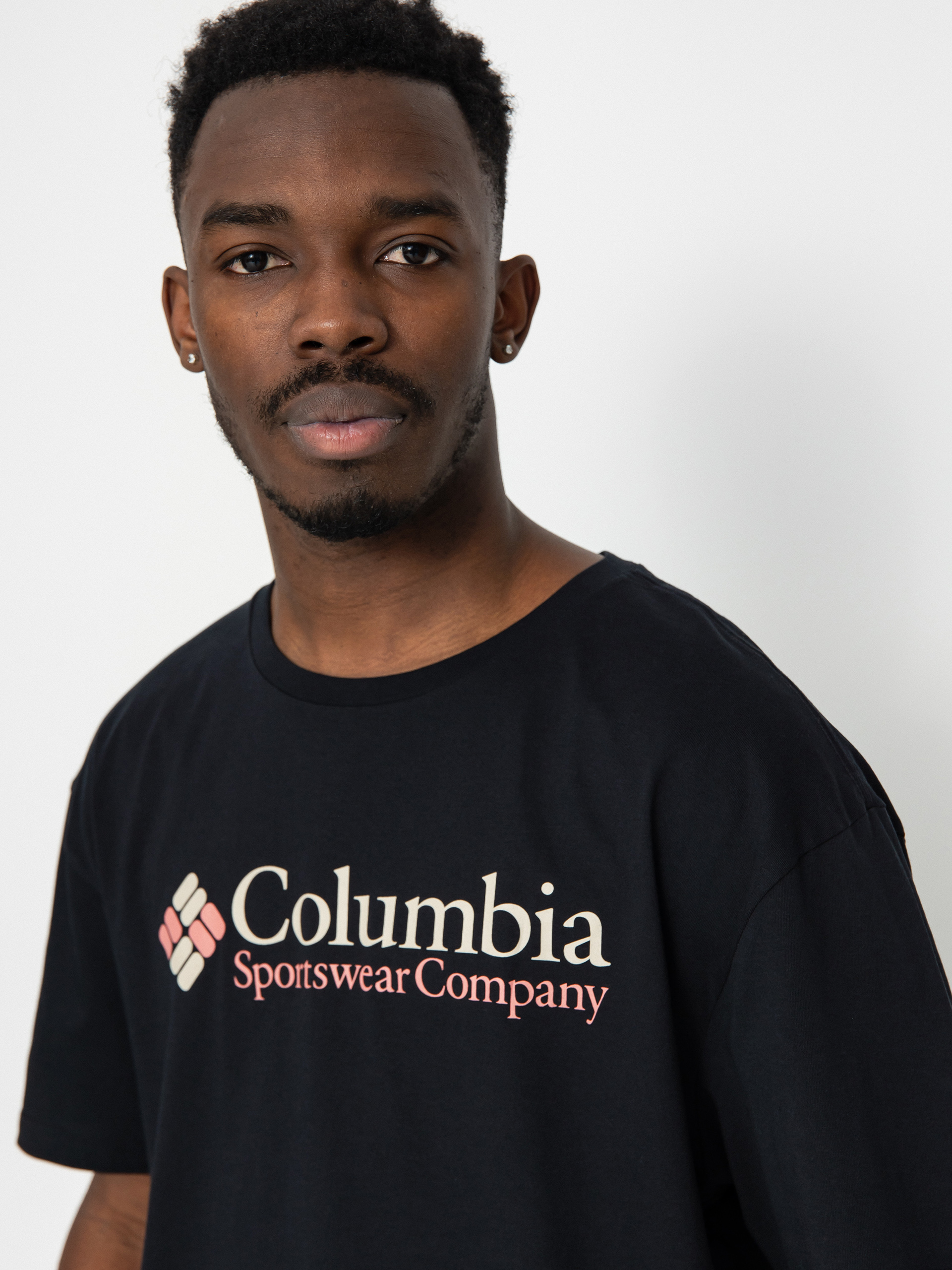 Póló Columbia Csc Basic Logo (black/csc retro logo)