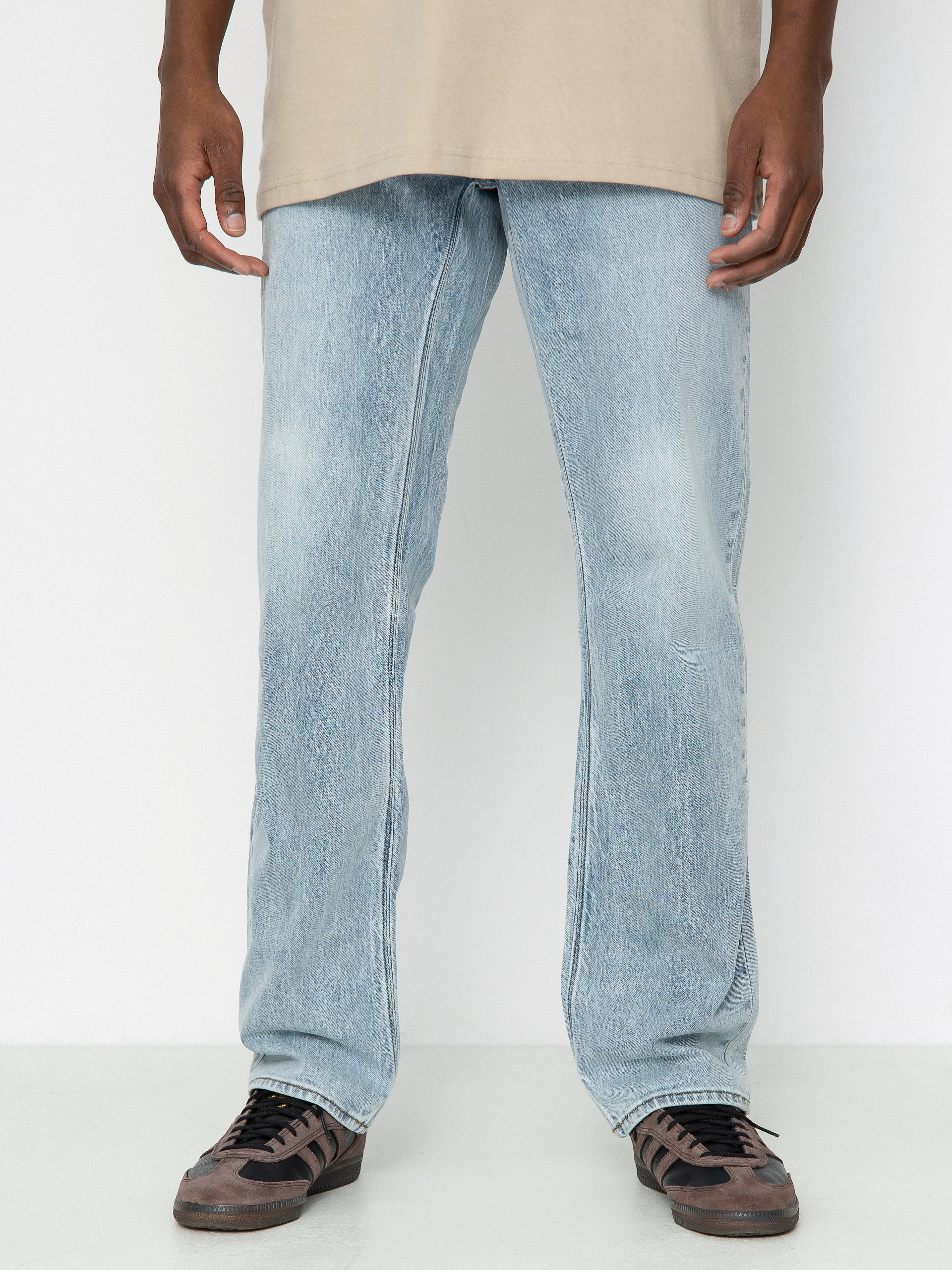 Kisnadrág Volcom Solver Denim (heavy worn faded)