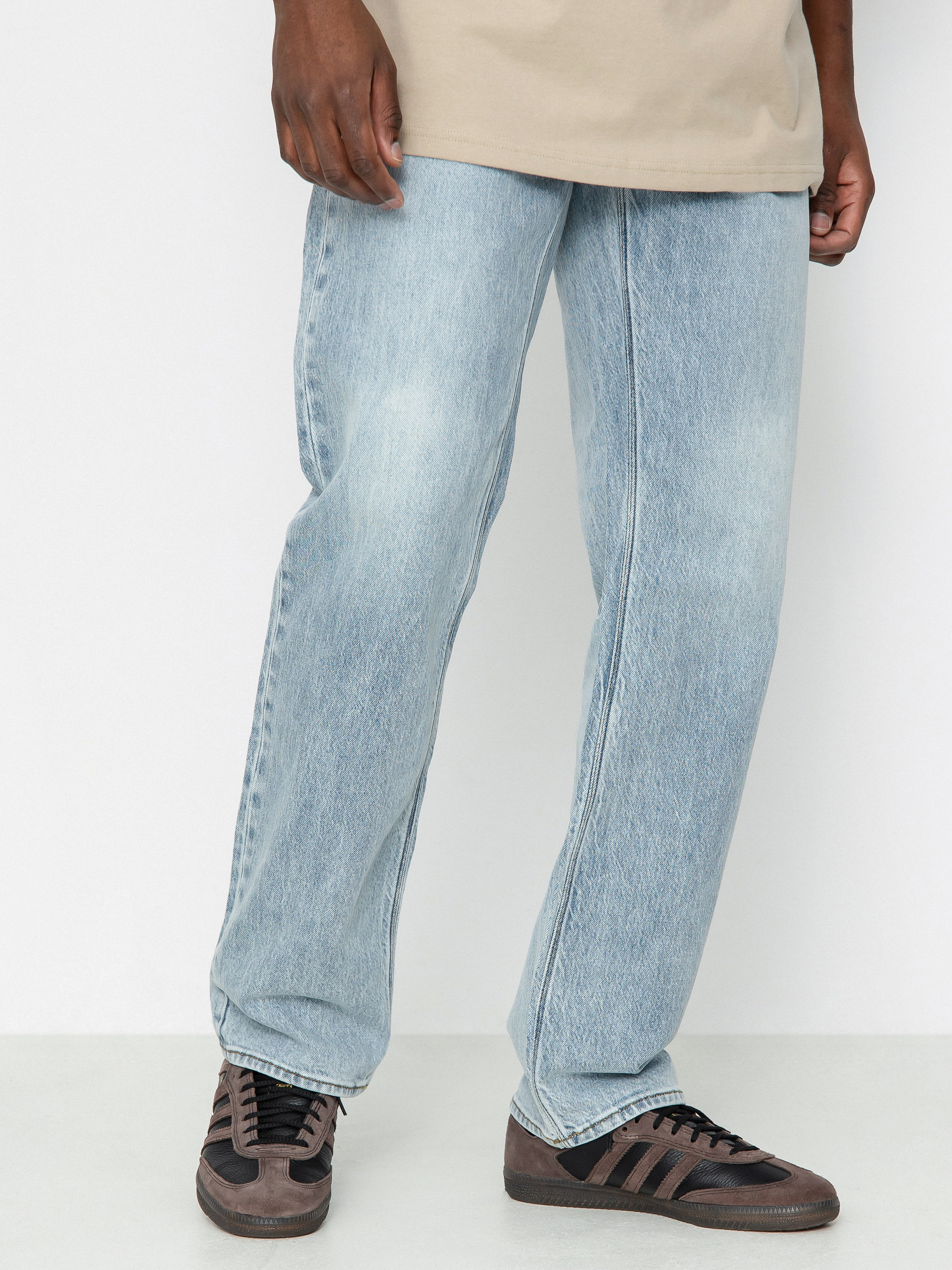 Kisnadrág Volcom Solver Denim (heavy worn faded)