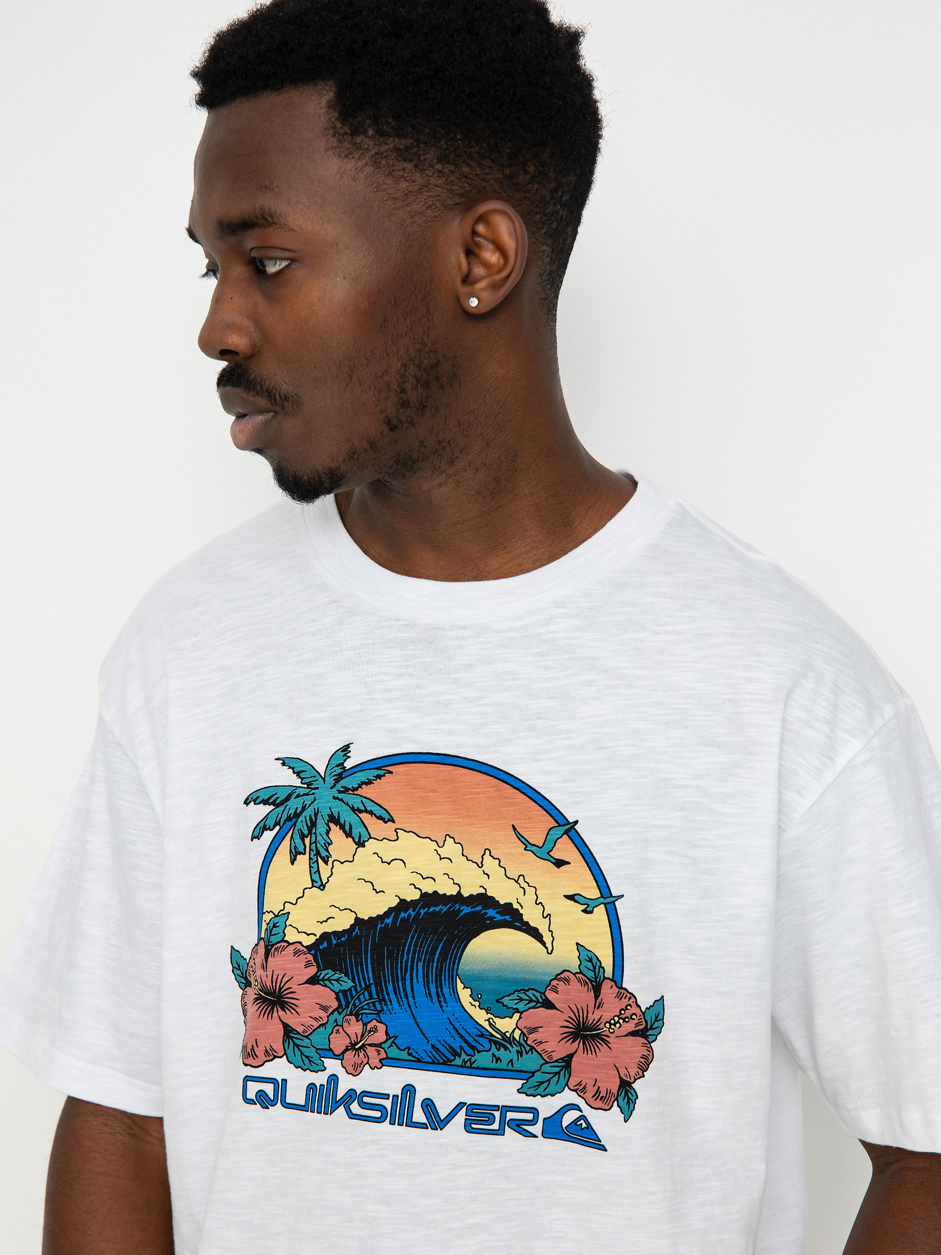 Quiksilver Riding Today Póló (white)