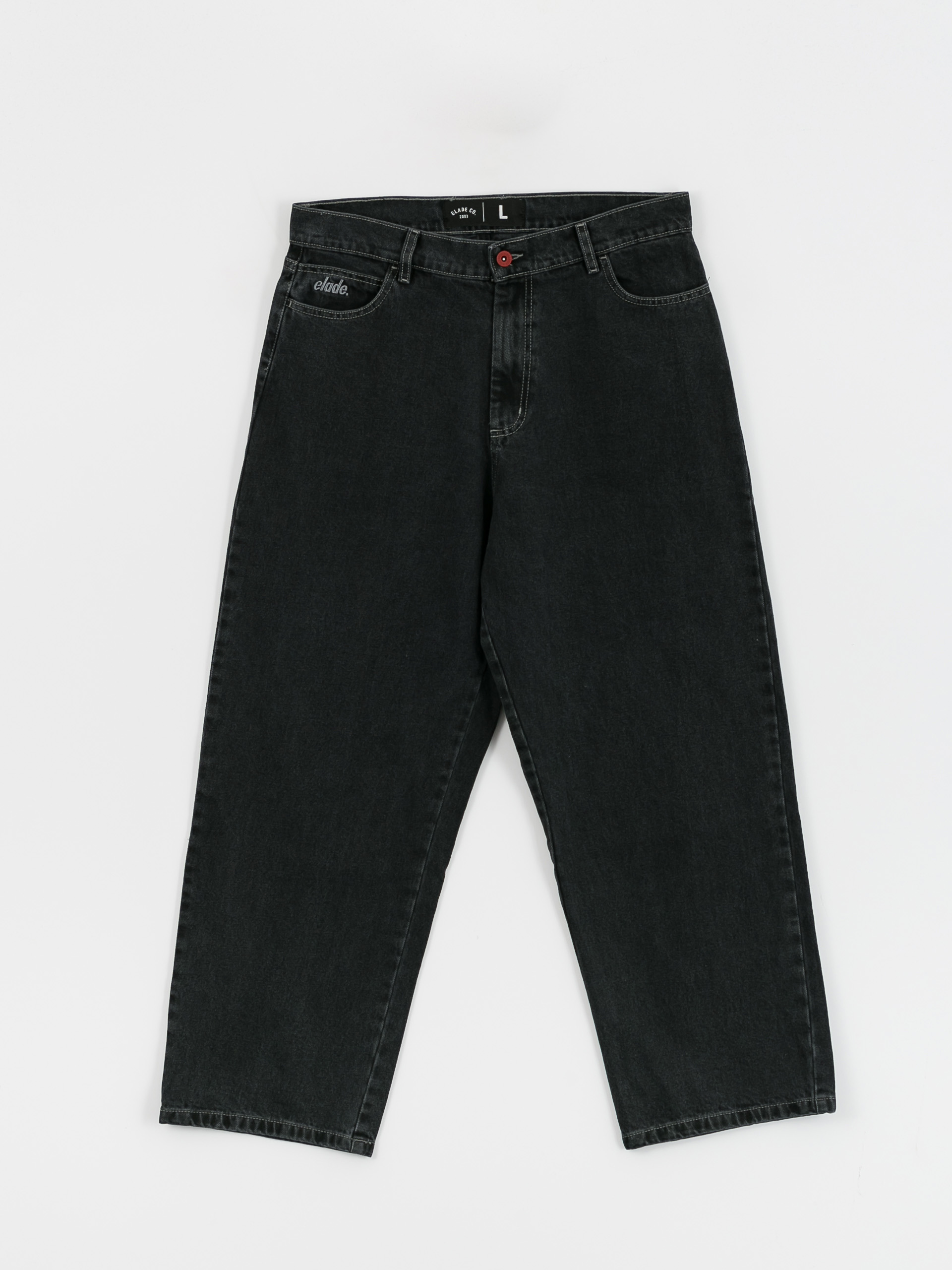 Elade Premium Baggy Classic Kisnadrág (black denim)