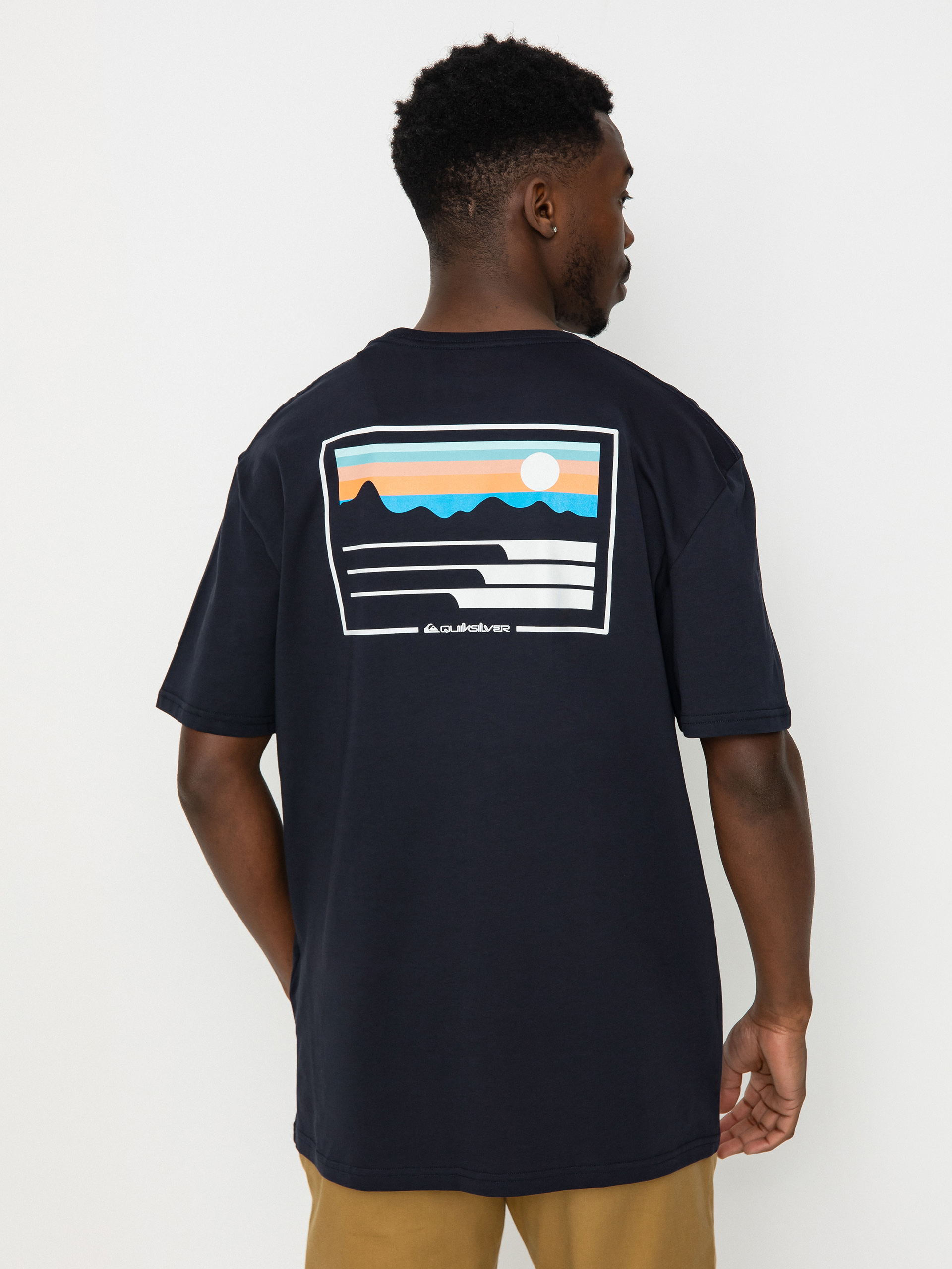 Quiksilver Land And Sea Póló (dark navy)