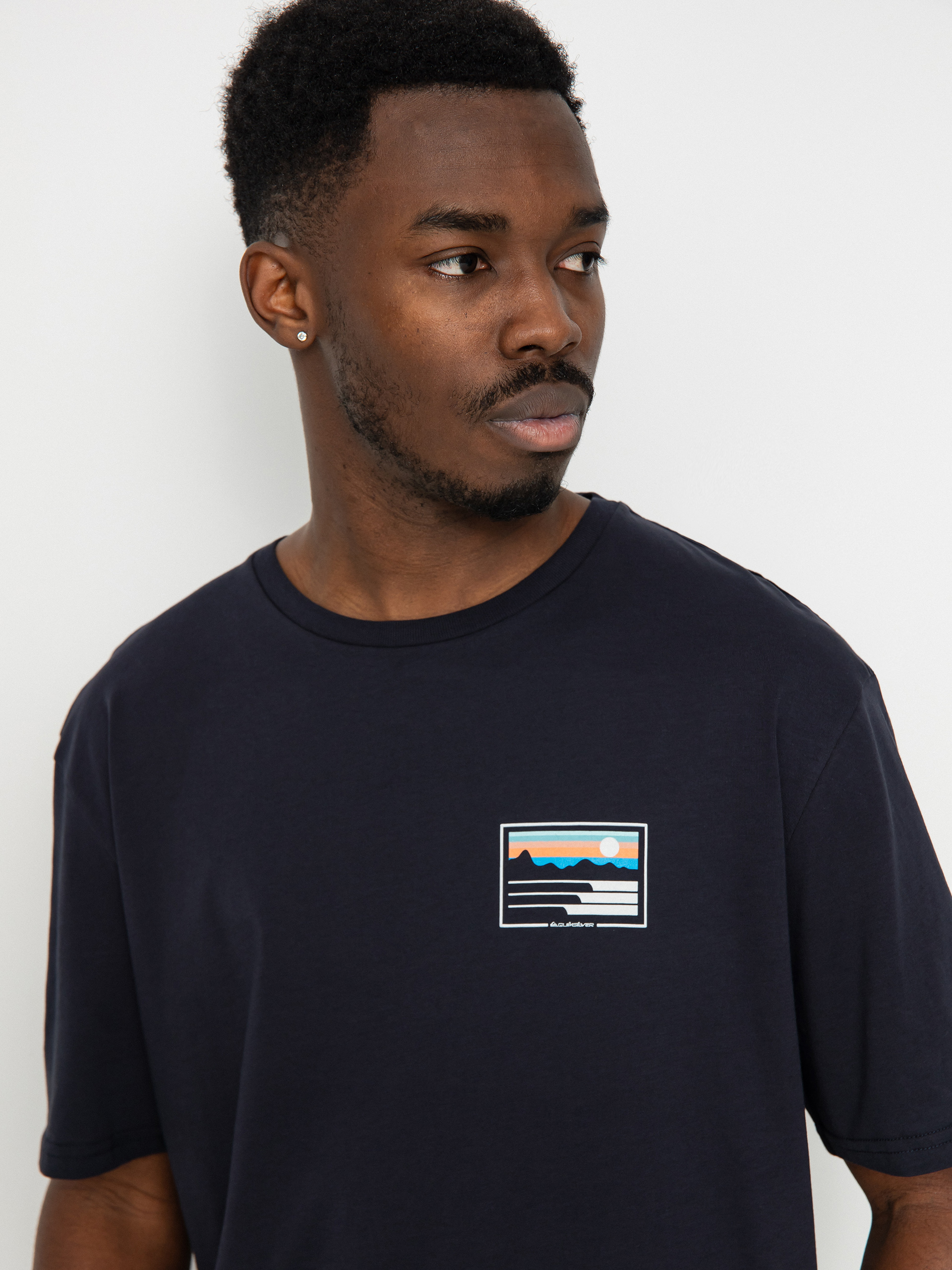 Quiksilver Land And Sea Póló (dark navy)