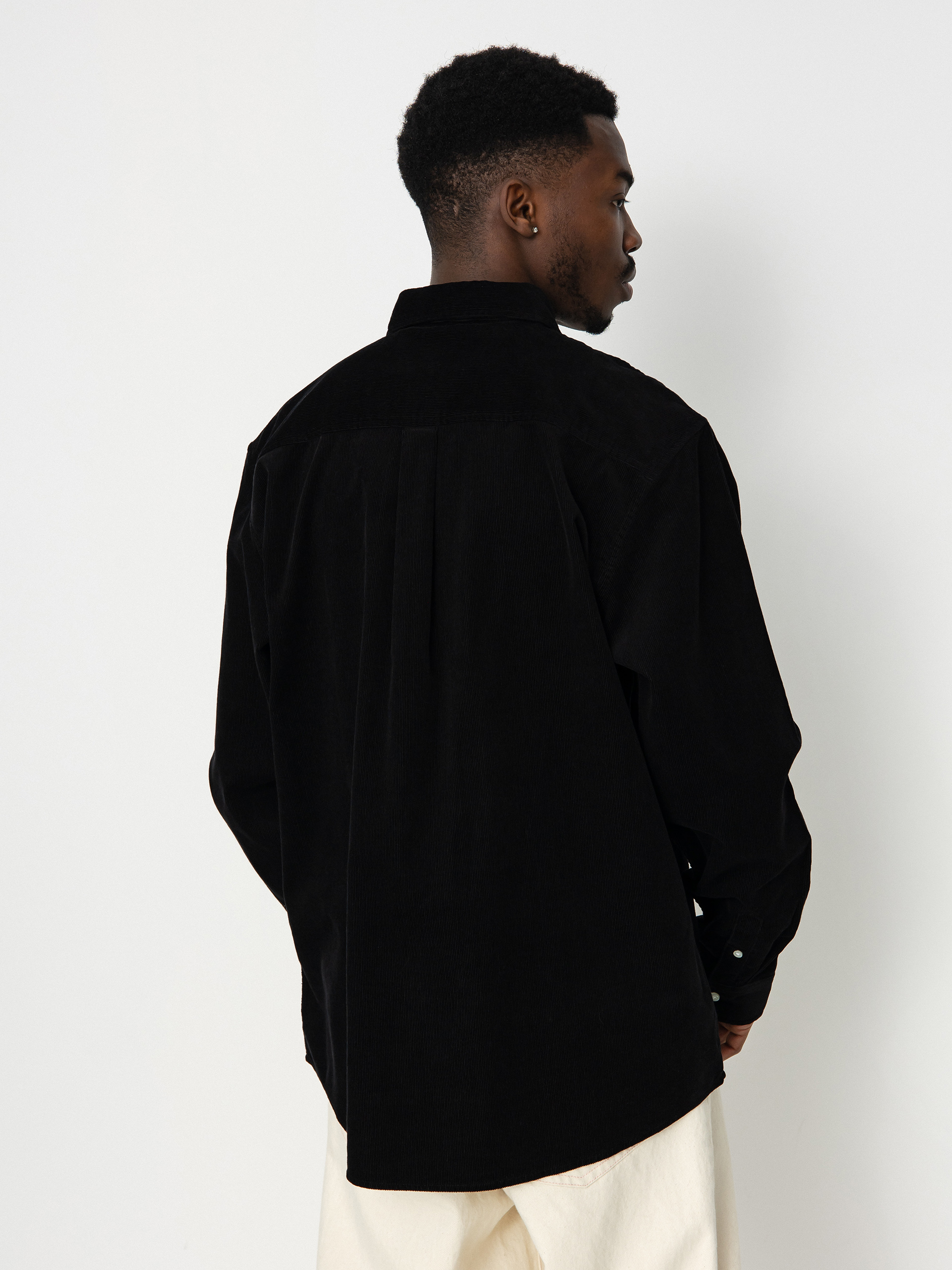 Carhartt WIP Madison Fine Cord Ing (black/wax)