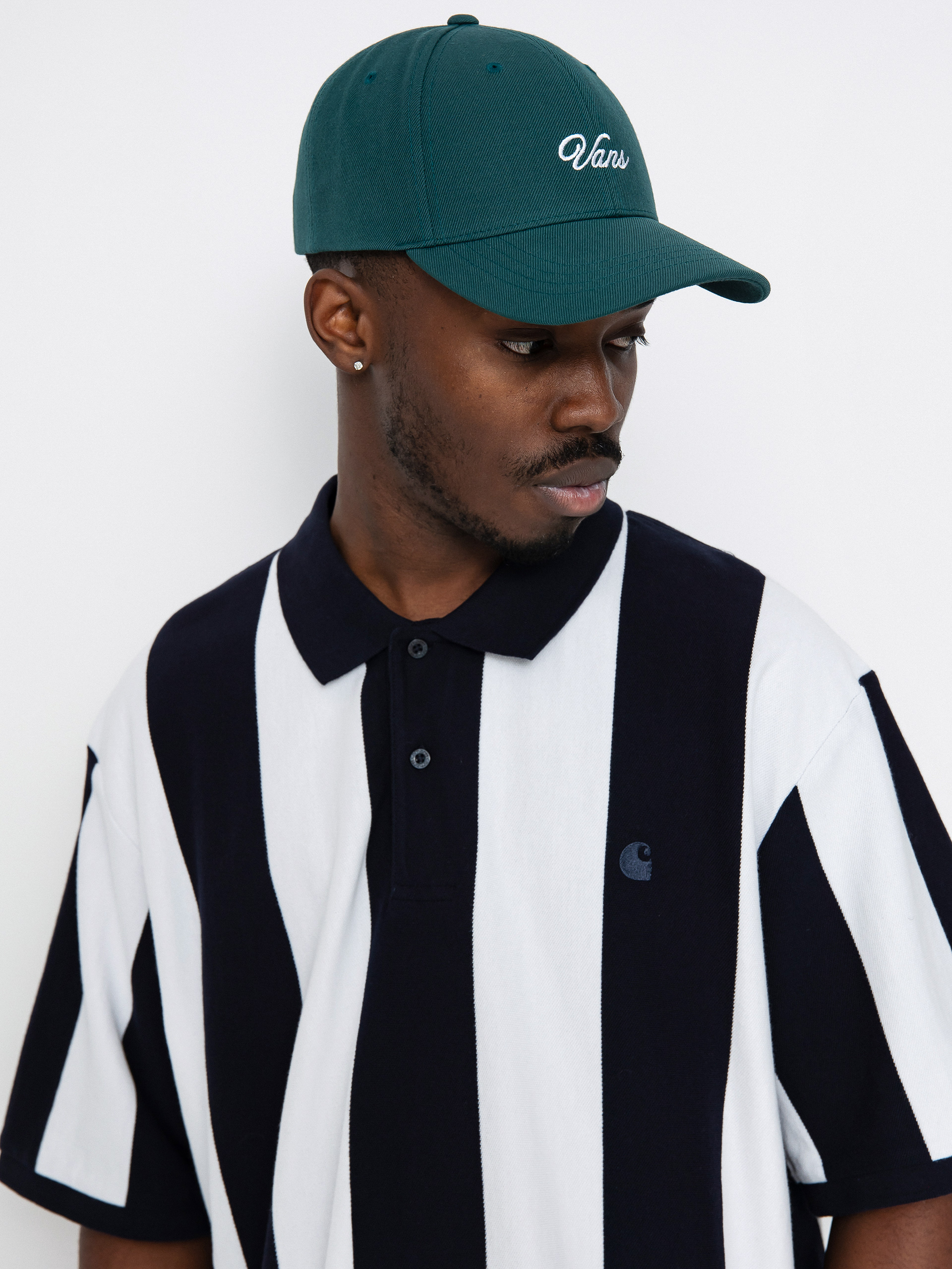 Carhartt WIP Hinton Pólóing (hinton stripe/dark navy)