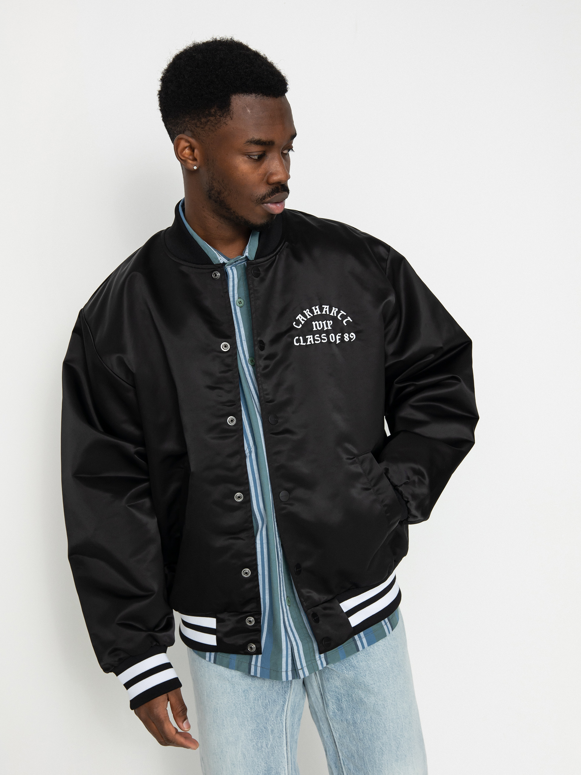 Carhartt WIP Class of 89 Bomber Dzseki (black/white)