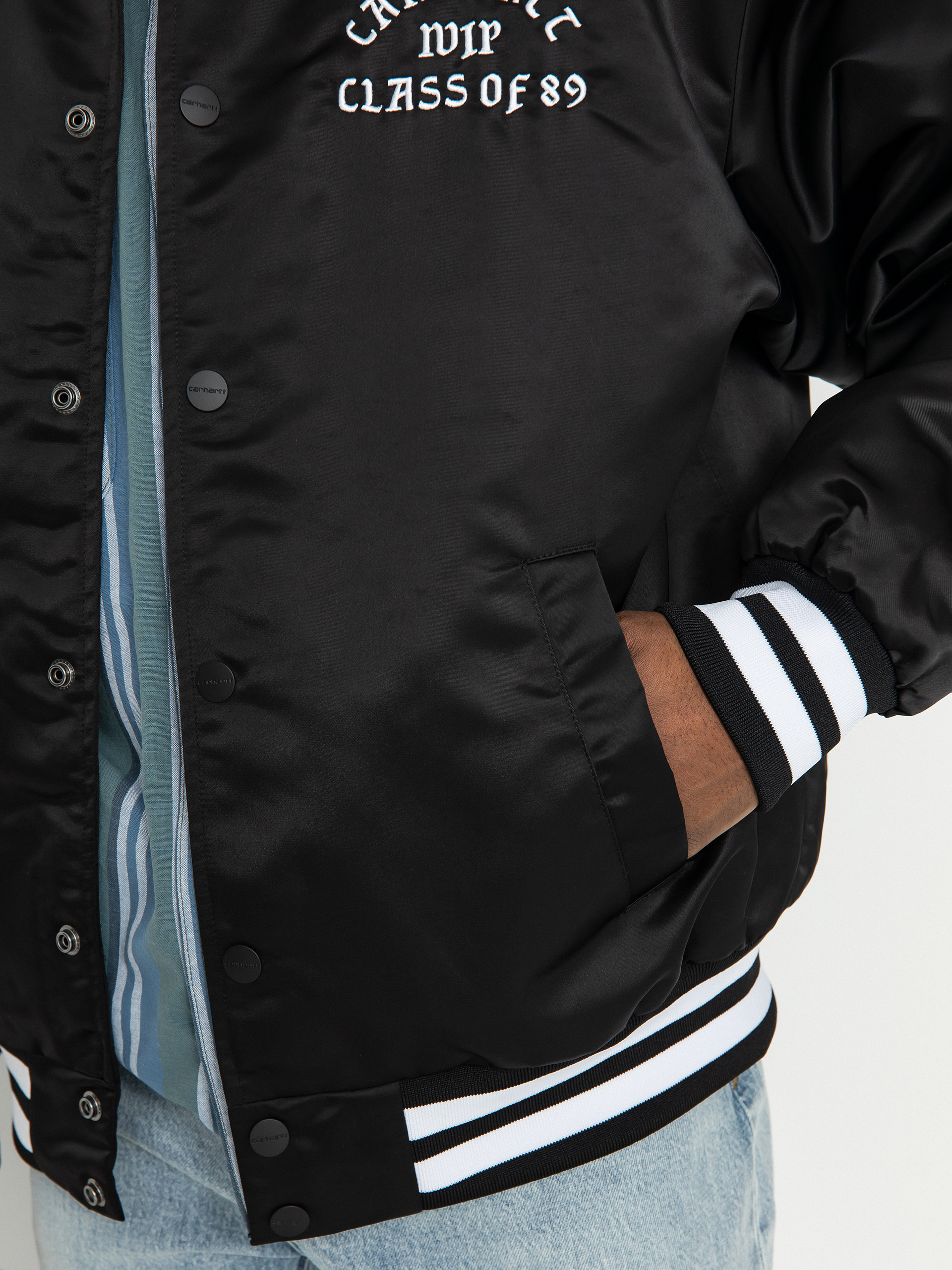 Carhartt WIP Class of 89 Bomber Dzseki (black/white)