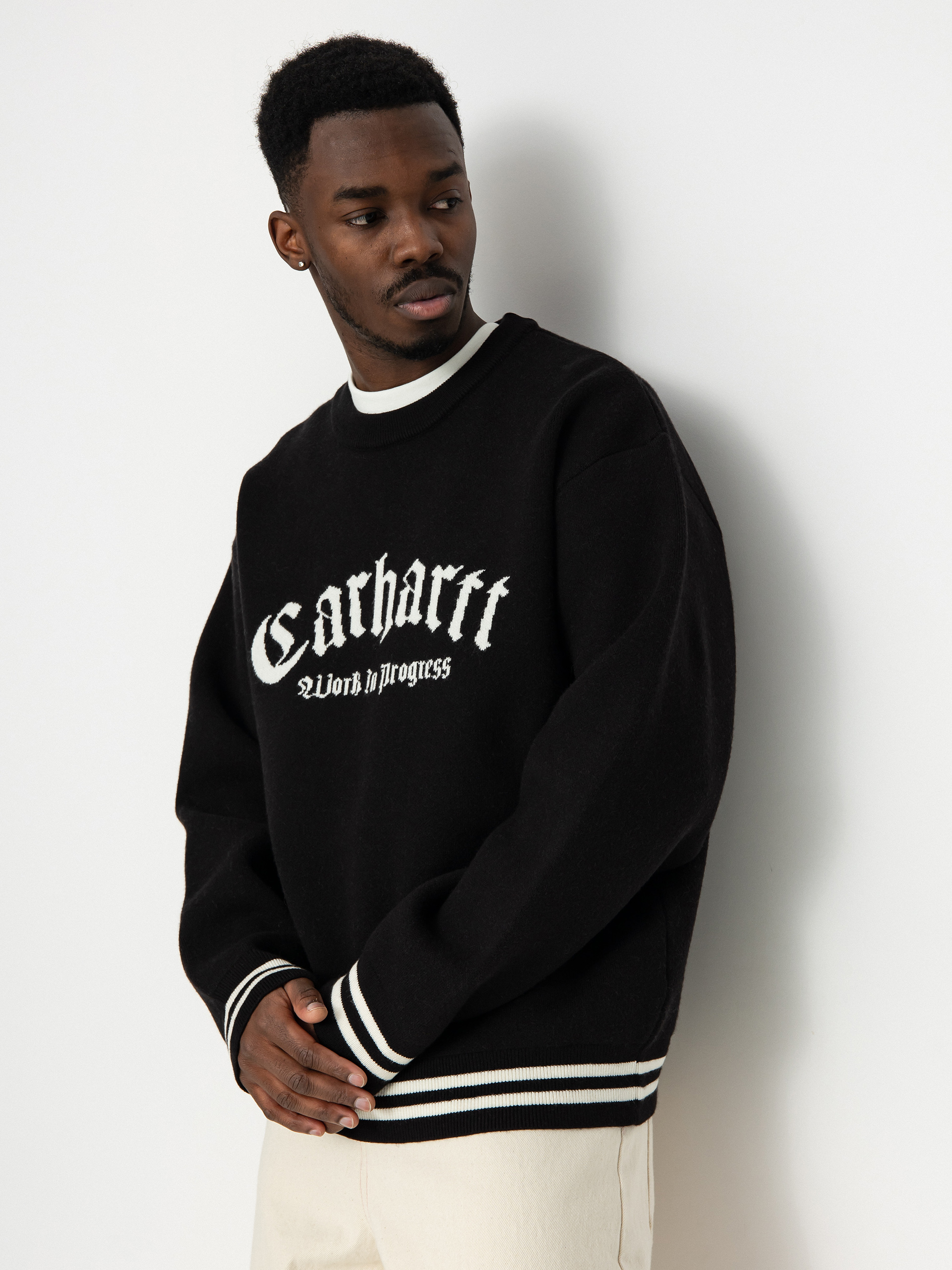 Carhartt WIP Onyx Pulóver (black/wax)