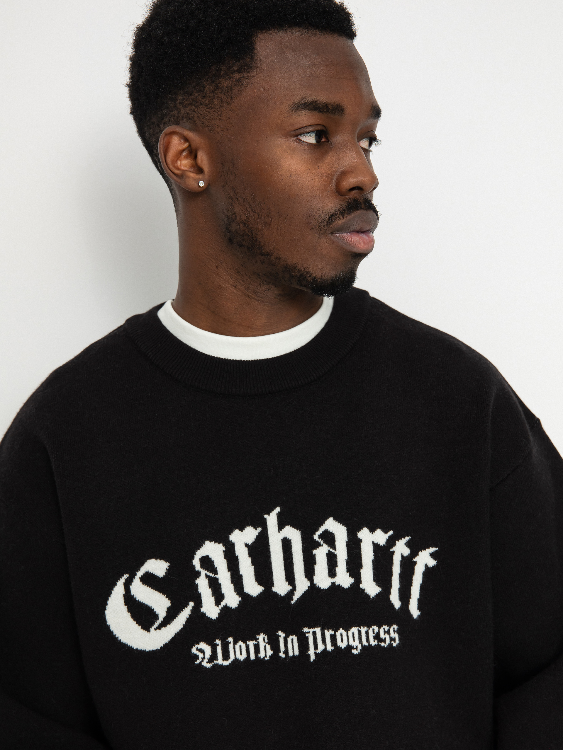 Carhartt WIP Onyx Pulóver (black/wax)