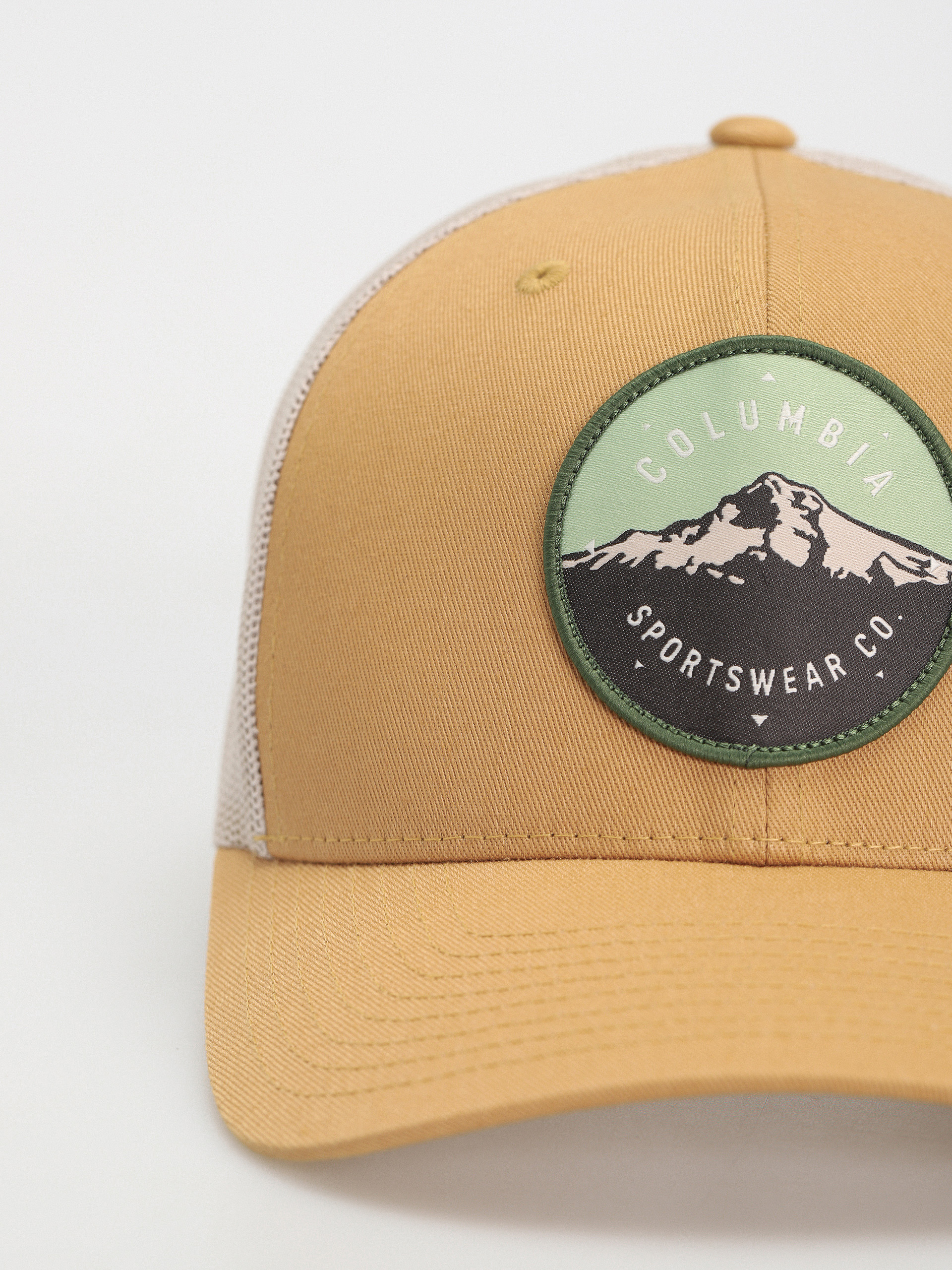Columbia Mesh Snap Back Baseball sapka (light camel/dark stone/mt hood circle)