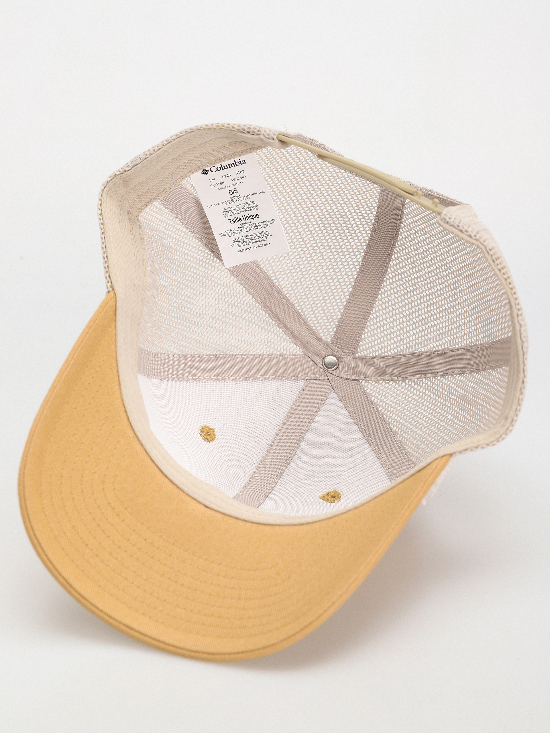 Columbia Mesh Snap Back Baseball sapka (light camel/dark stone/mt hood circle)