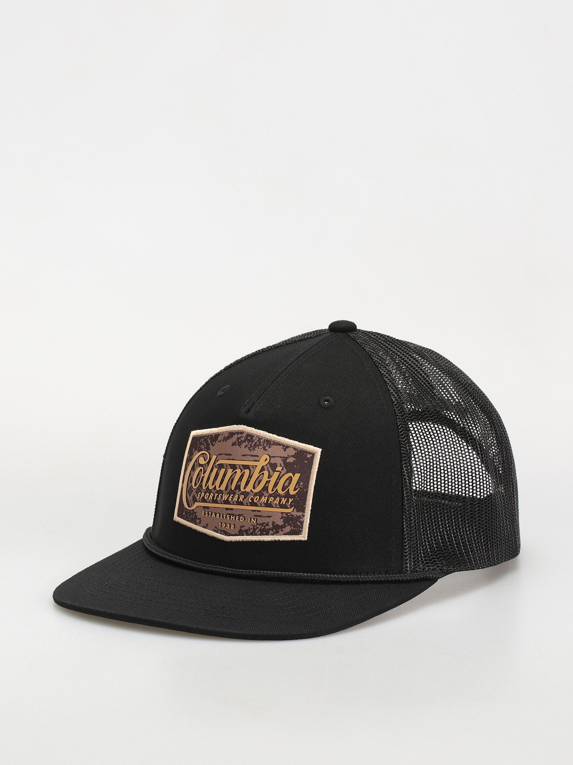 Columbia Flat Brim Snap Back Baseball sapka (black/landroamer)