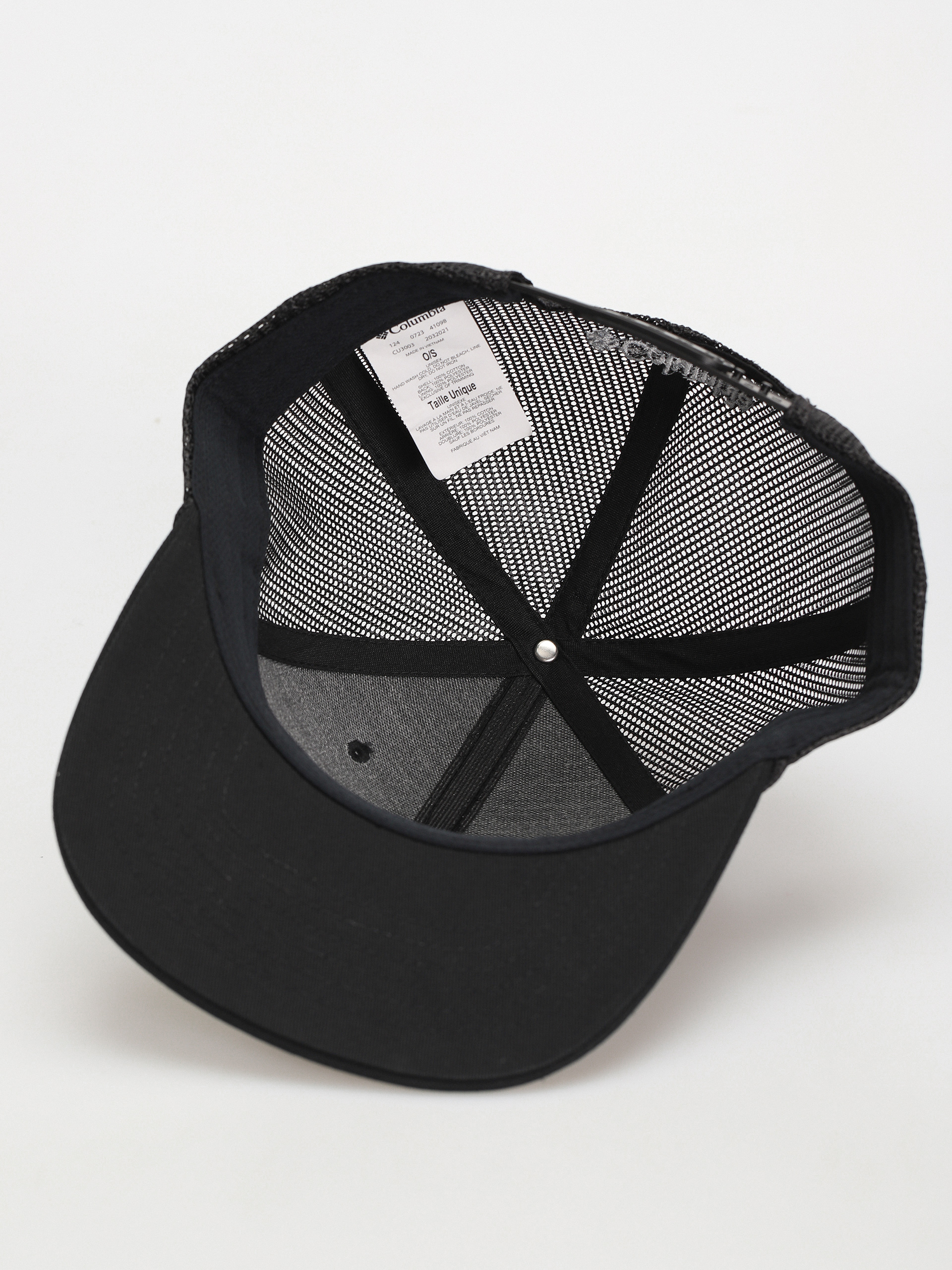 Columbia Flat Brim Snap Back Baseball sapka (black/landroamer)
