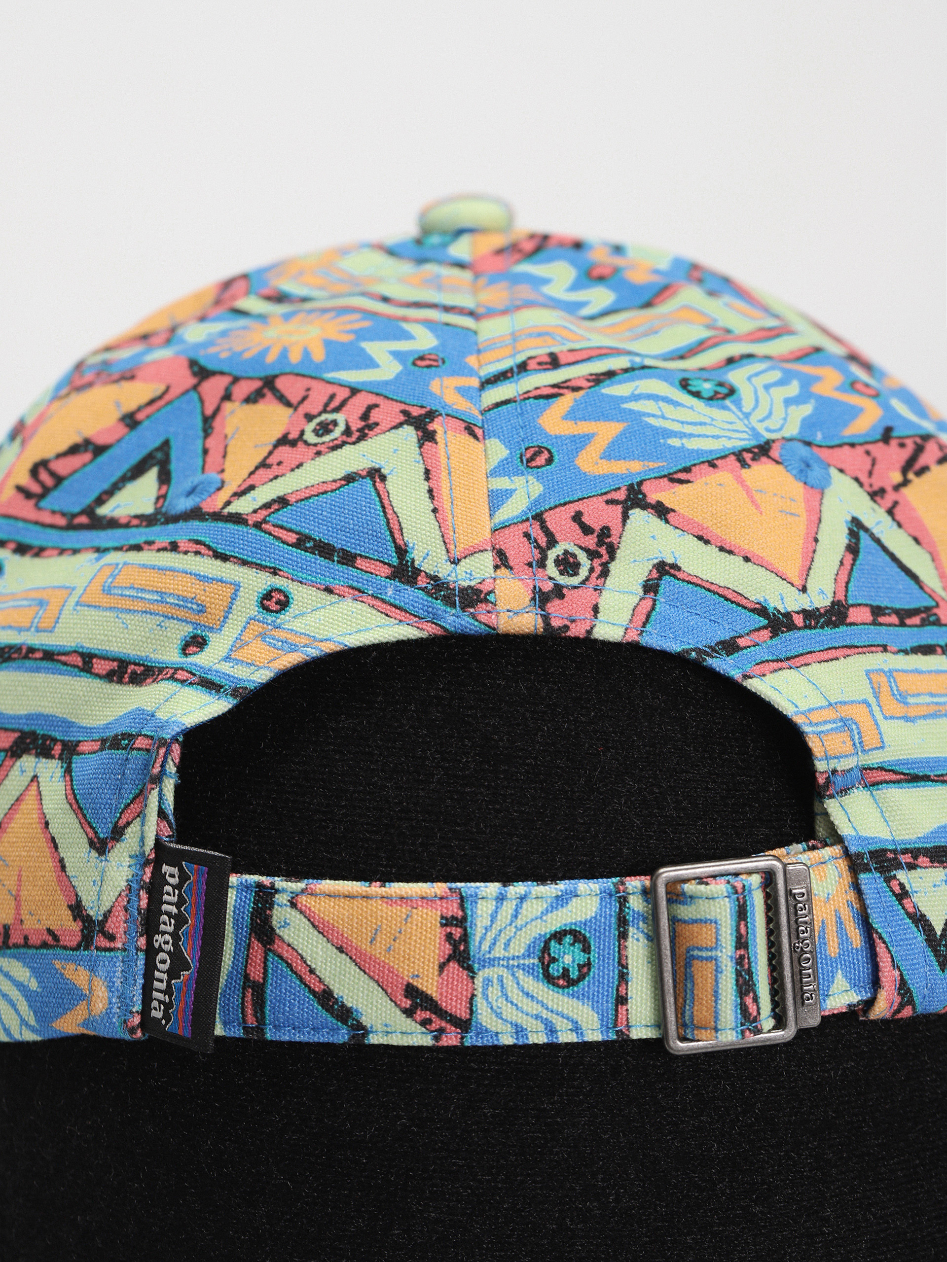 Patagonia P-6 Label Trad Baseball sapka (high hopes geo small salamander green)