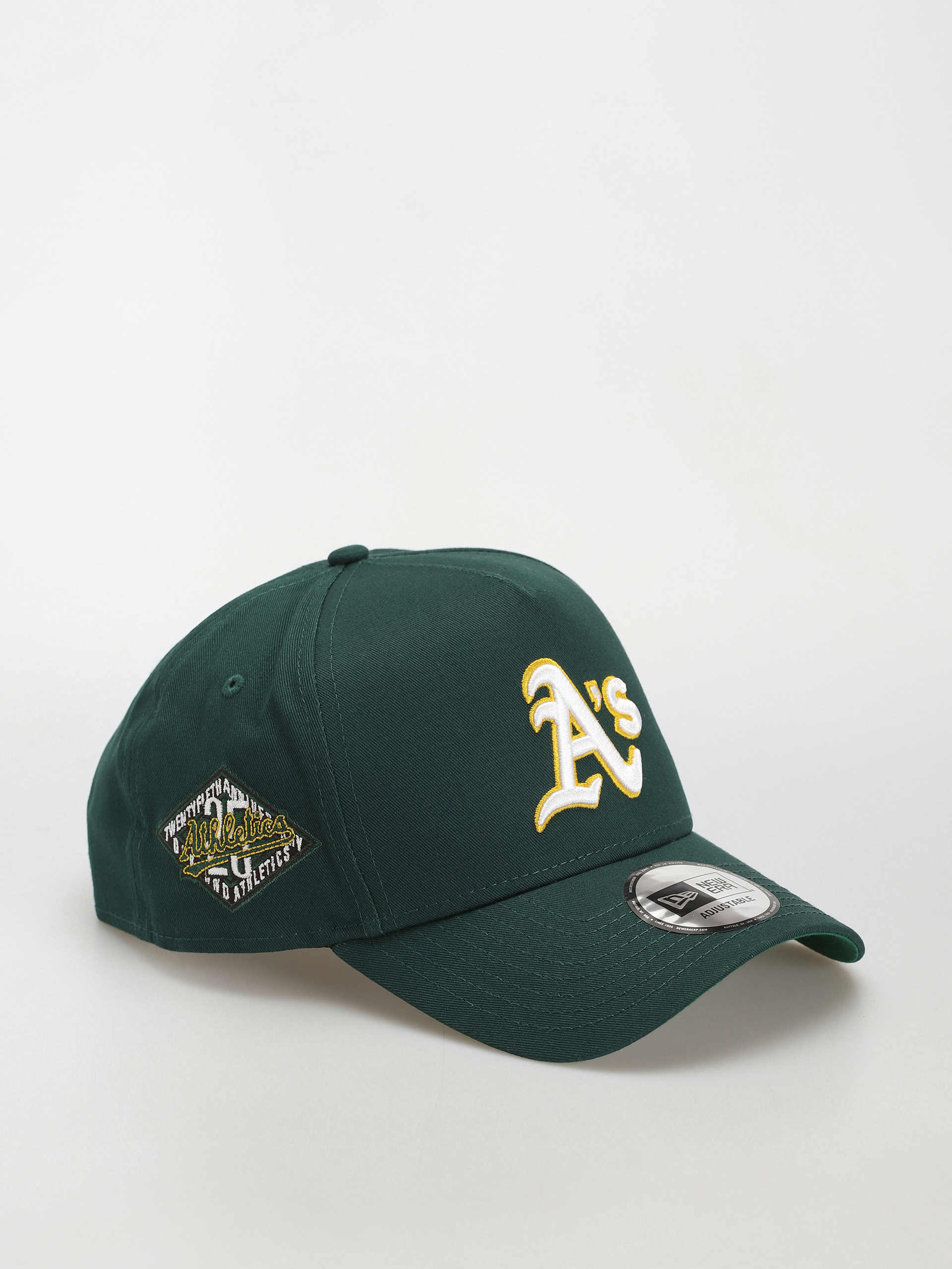 New Era Patch 9Forty EF Okland Atheltics Baseball sapka (dark green)