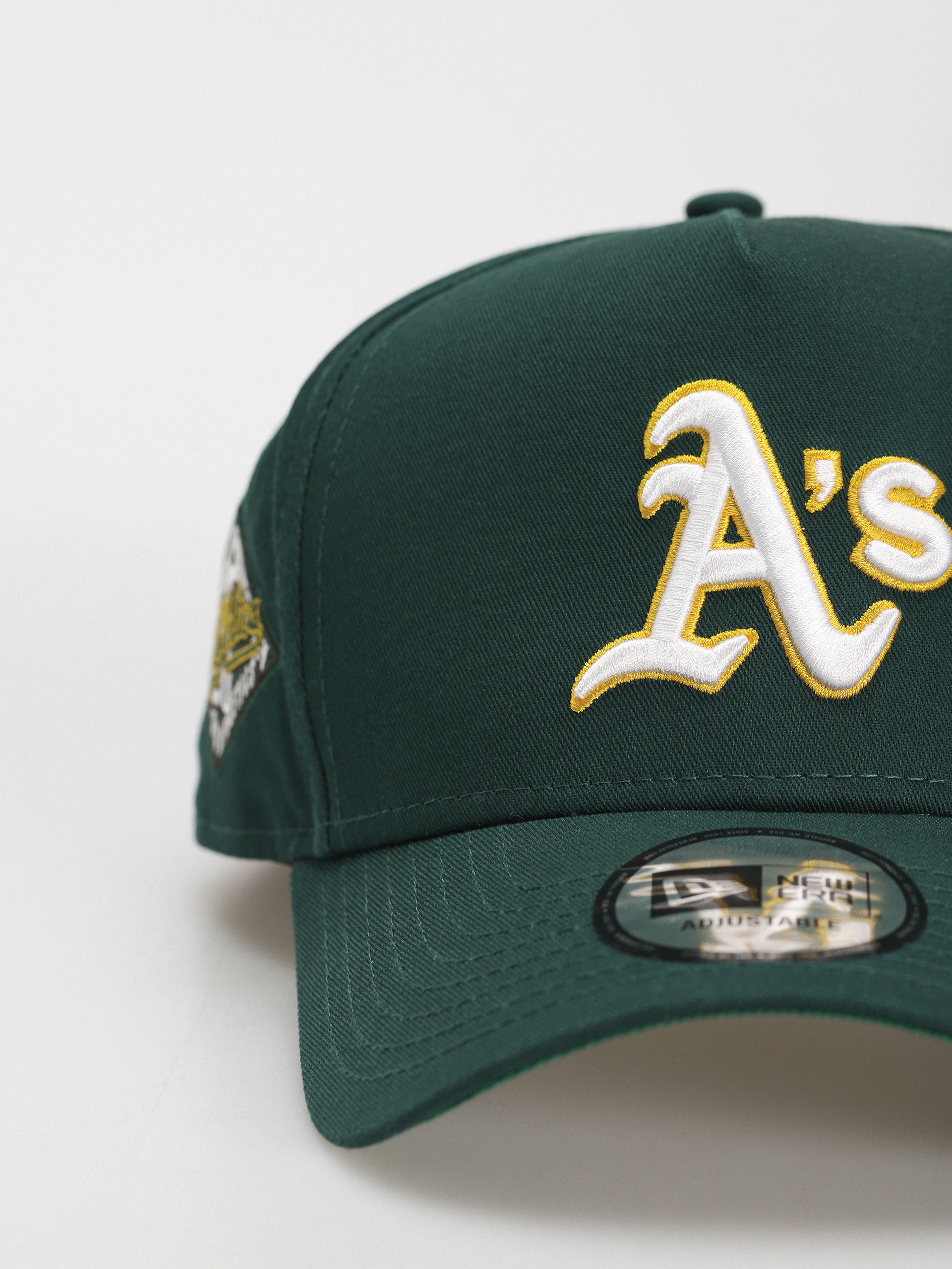 New Era Patch 9Forty EF Okland Atheltics Baseball sapka (dark green)