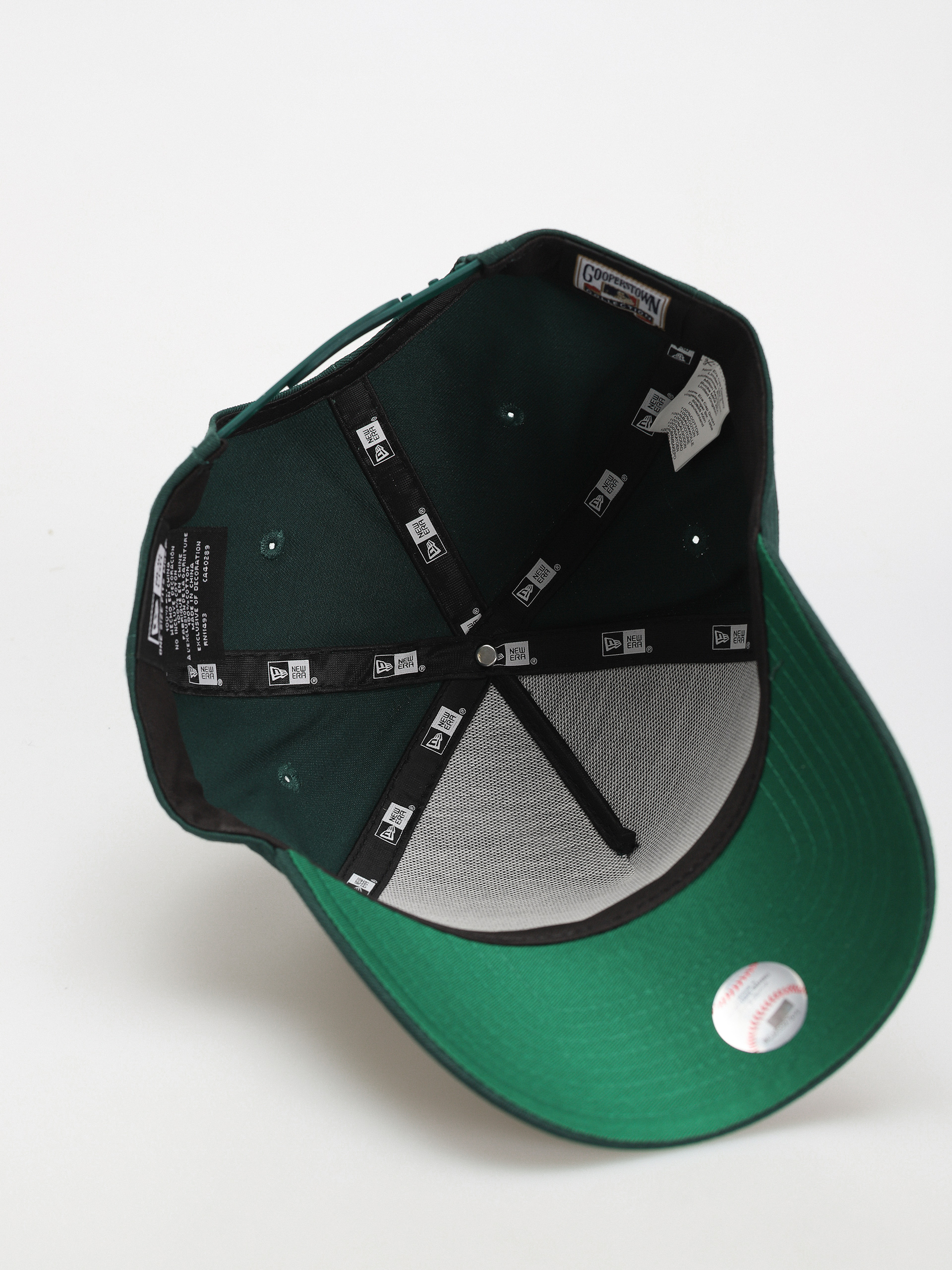 New Era Patch 9Forty EF Okland Atheltics Baseball sapka (dark green)