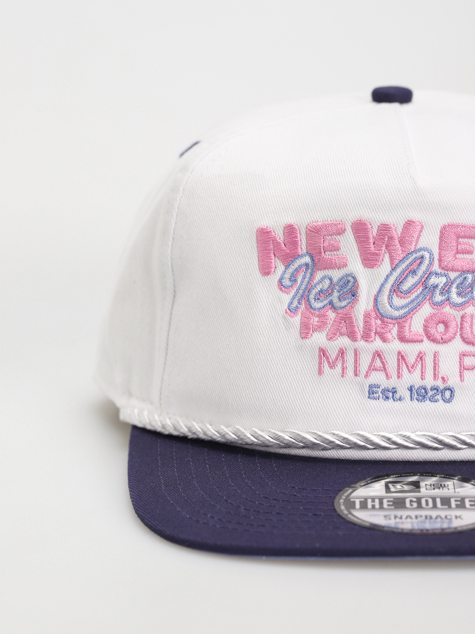 New Era Graphic Golfer Baseball sapka (white/navy)