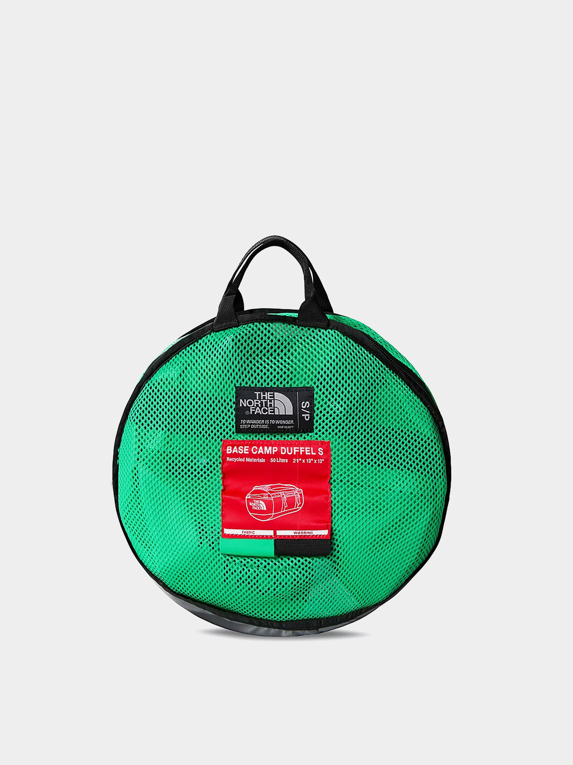 Táska The North Face Base Camp Duffel S (optic emerald/tnf black)