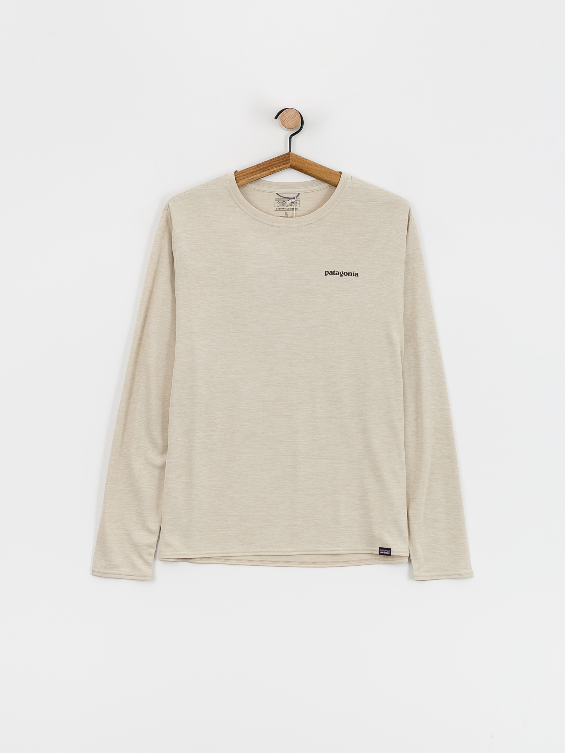 Hosszú ujjú felső Patagonia Cap Cool Daily Graphic (fitz roy trout pumice x-dye)