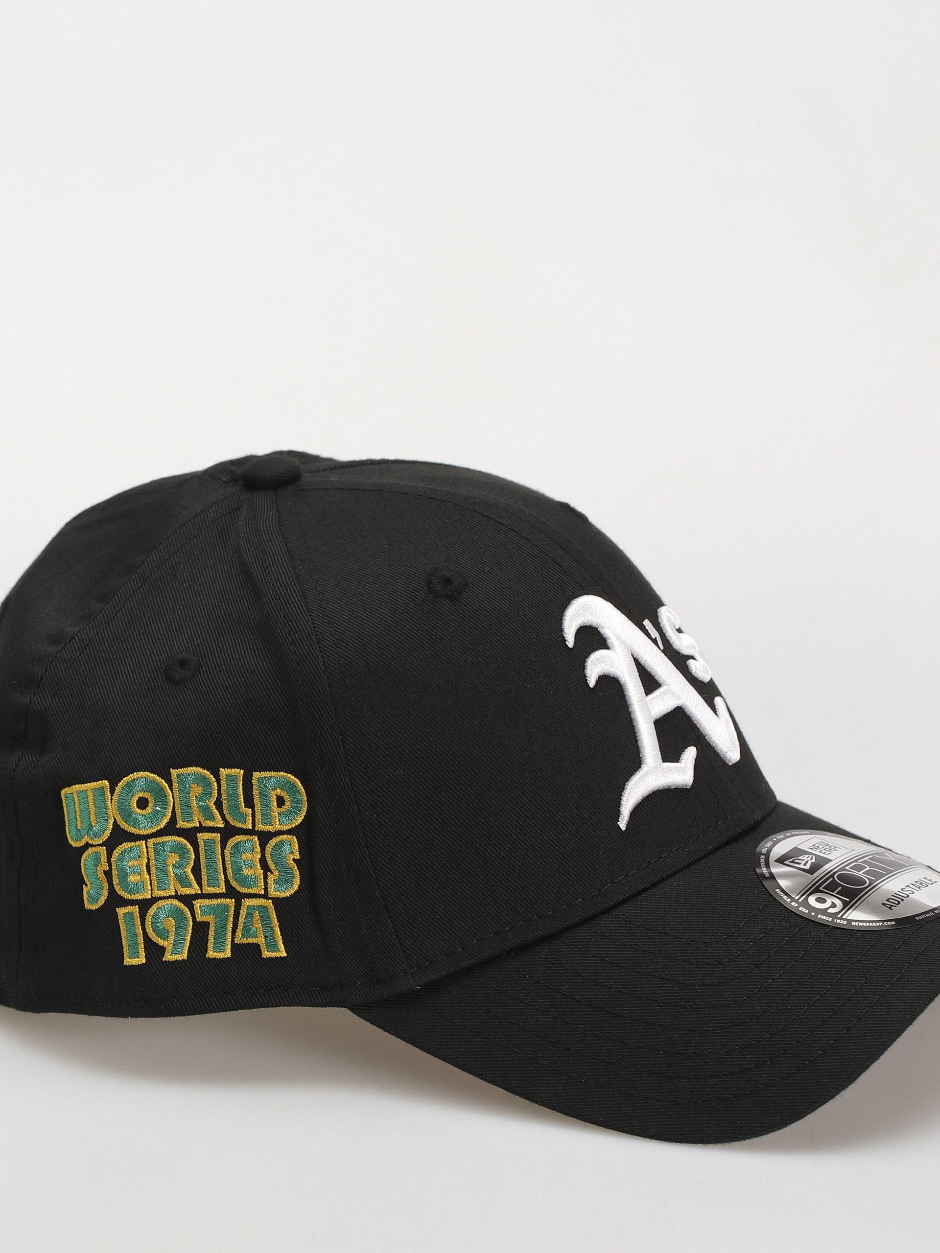Baseball sapka New Era Patch 9Forty Okland Atheltics (black)