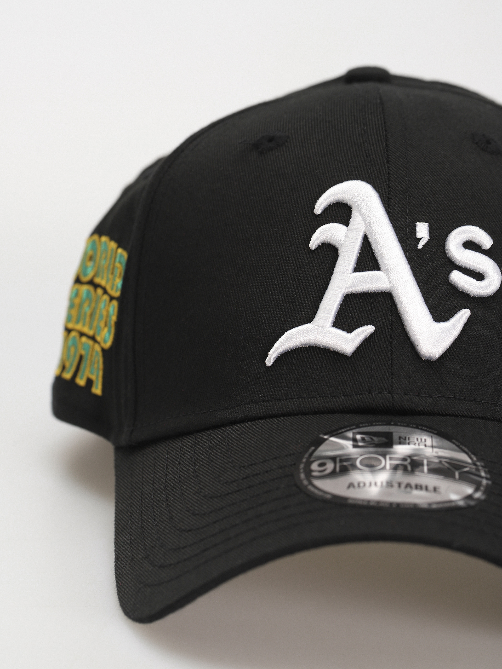 Baseball sapka New Era Patch 9Forty Okland Atheltics (black)