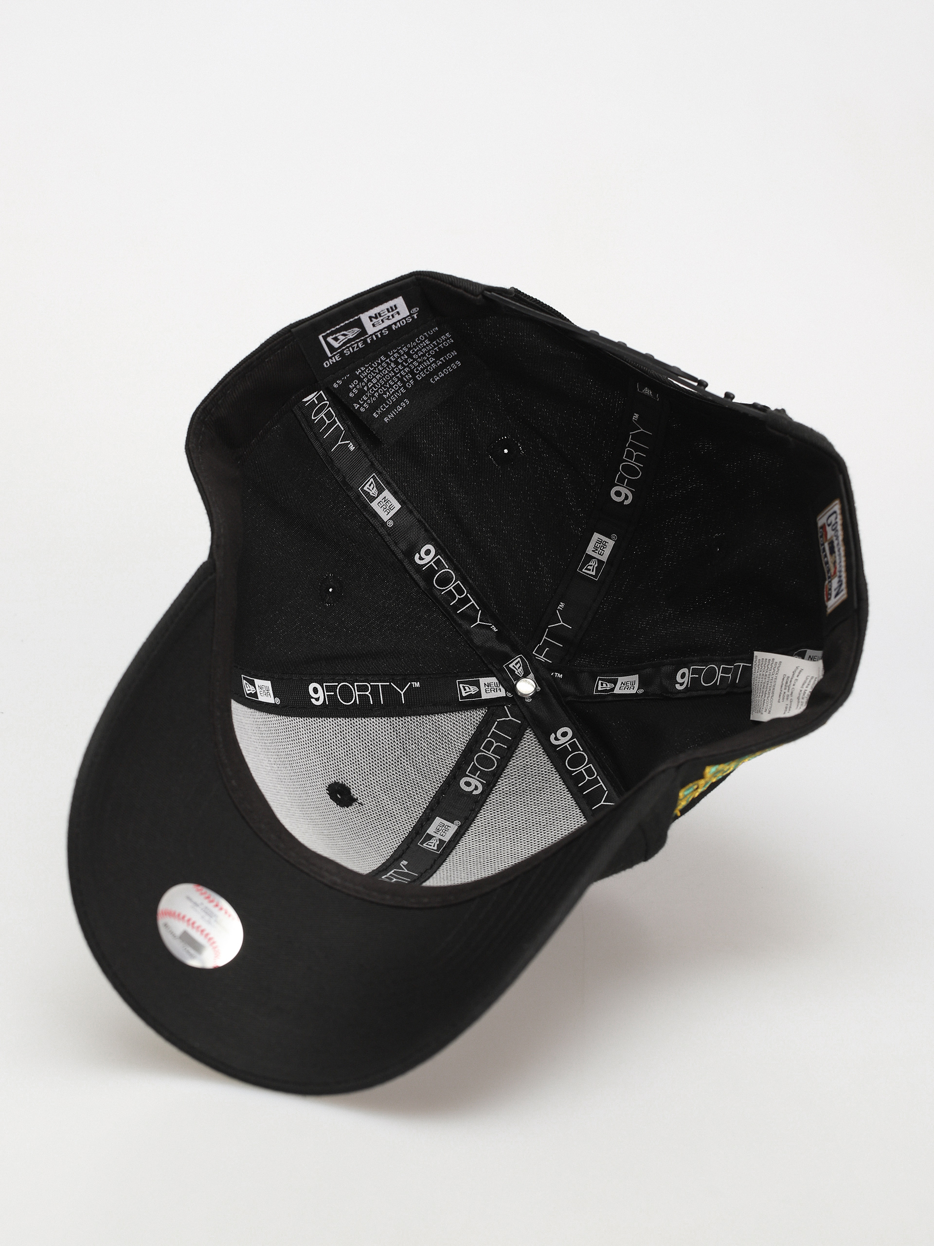 Baseball sapka New Era Patch 9Forty Okland Atheltics (black)