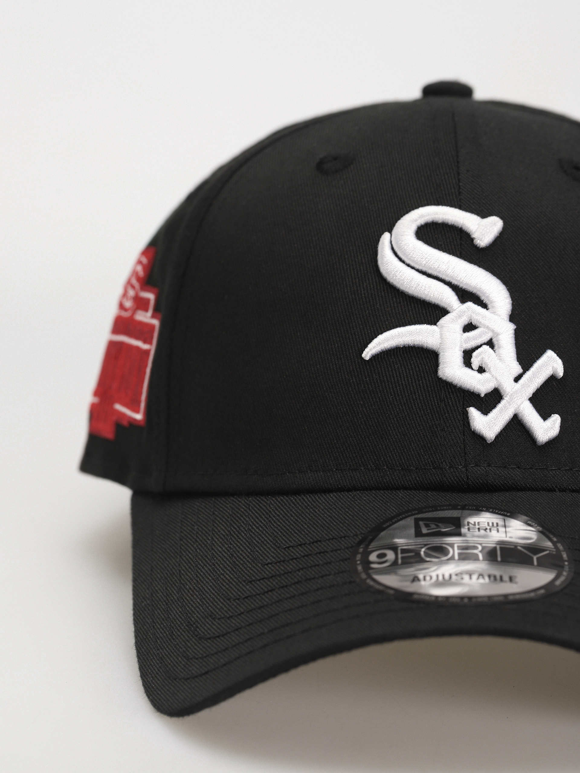 Baseball sapka New Era Patch 9Forty Chicago White Sox (black)