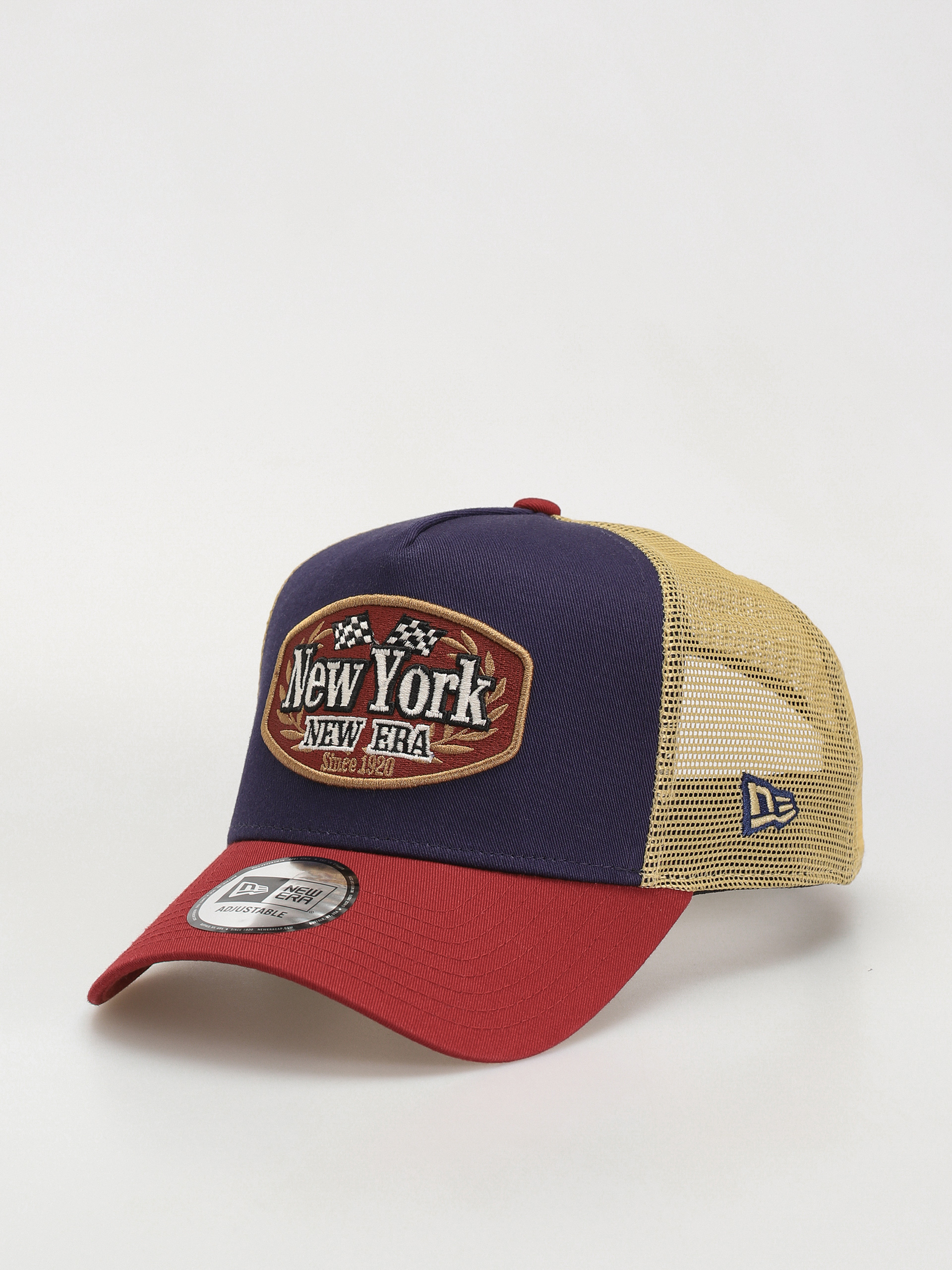 Baseball sapka New Era Patch Efame Trucker (navy)